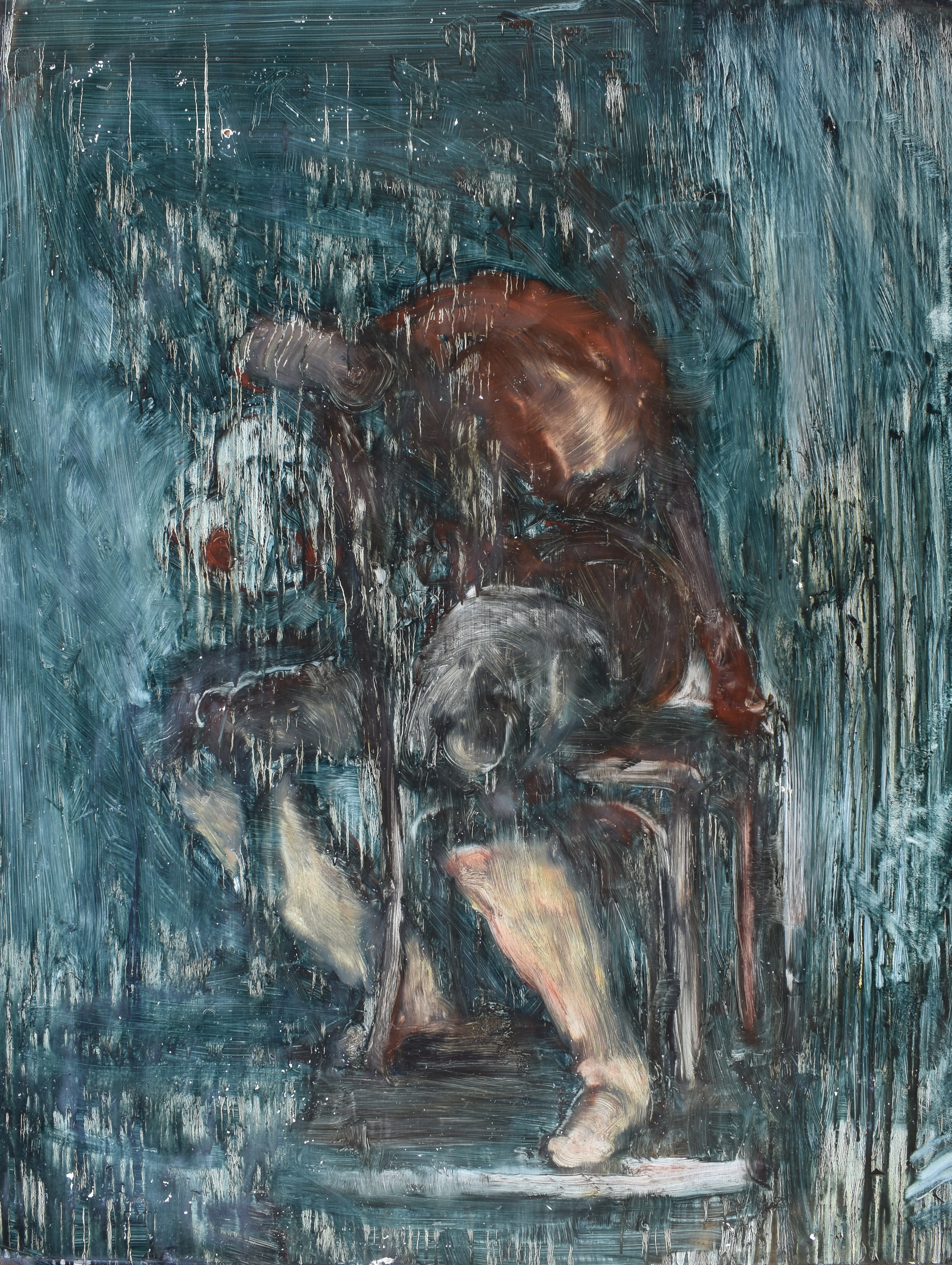 Bezruký, 2022, 122×92 cm