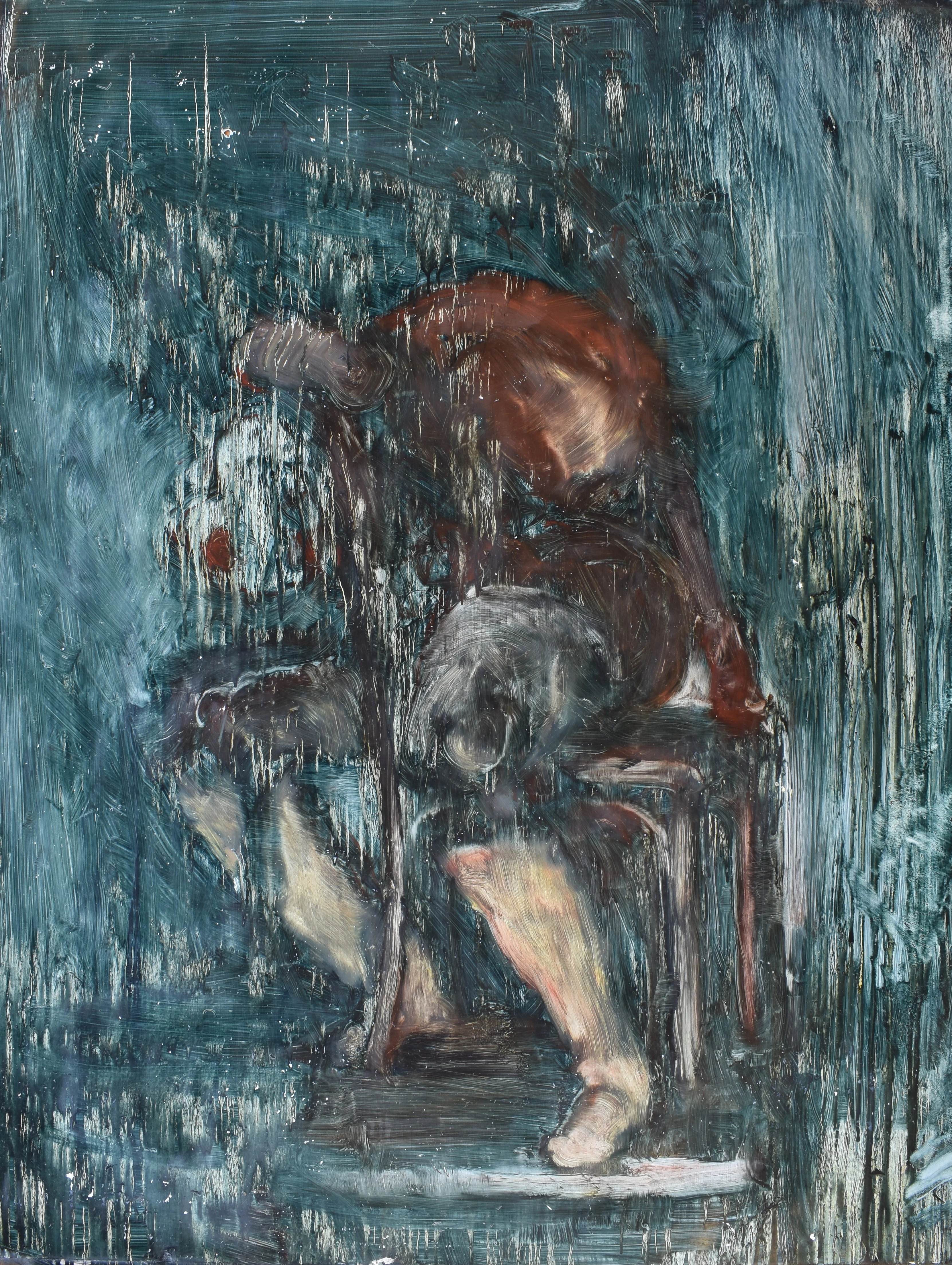 Bezruký, 2022, 122×92 cm