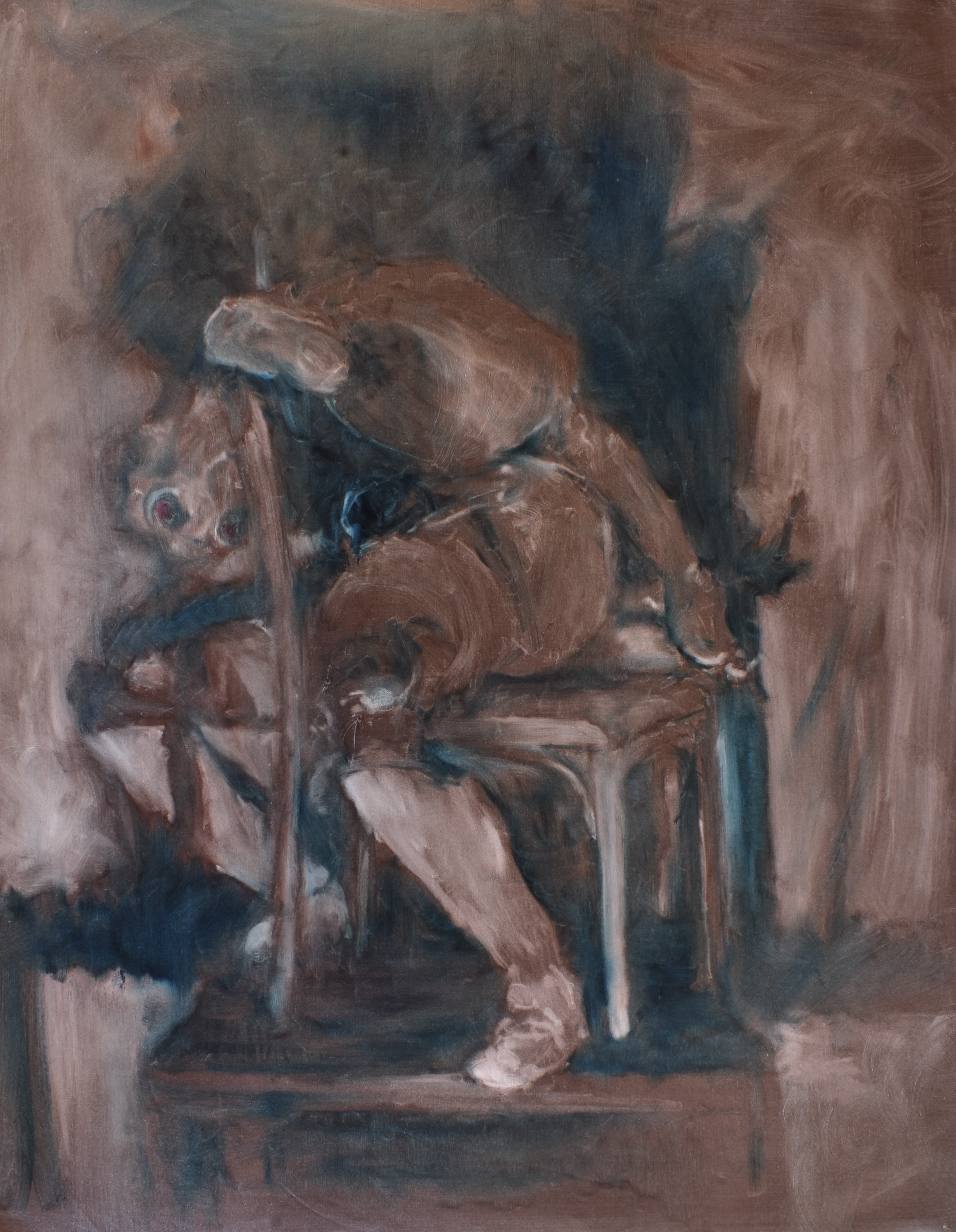 Bezruký II, 2022, 151×120 cm