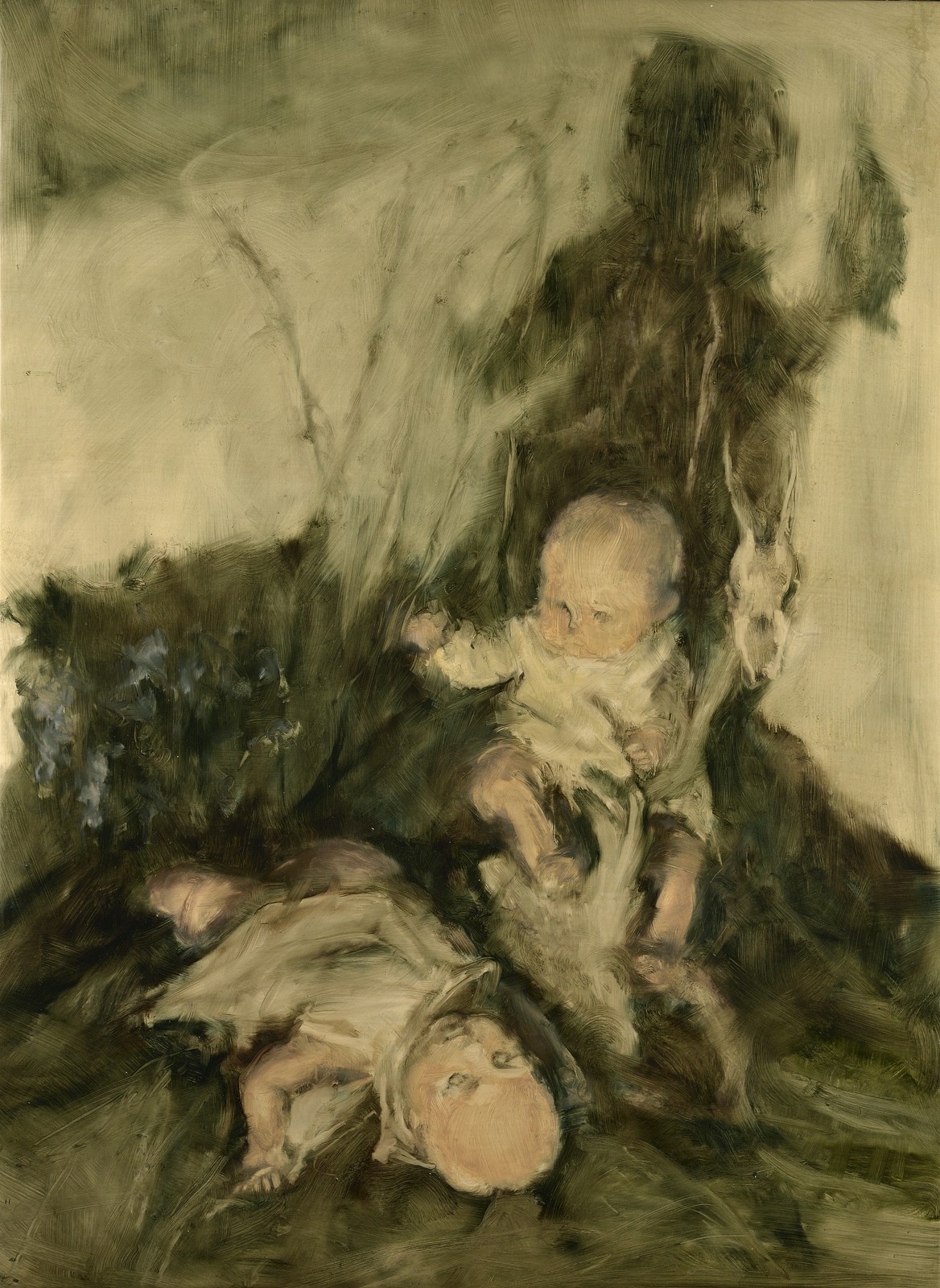 Bratři, 2024, 112×82 cm