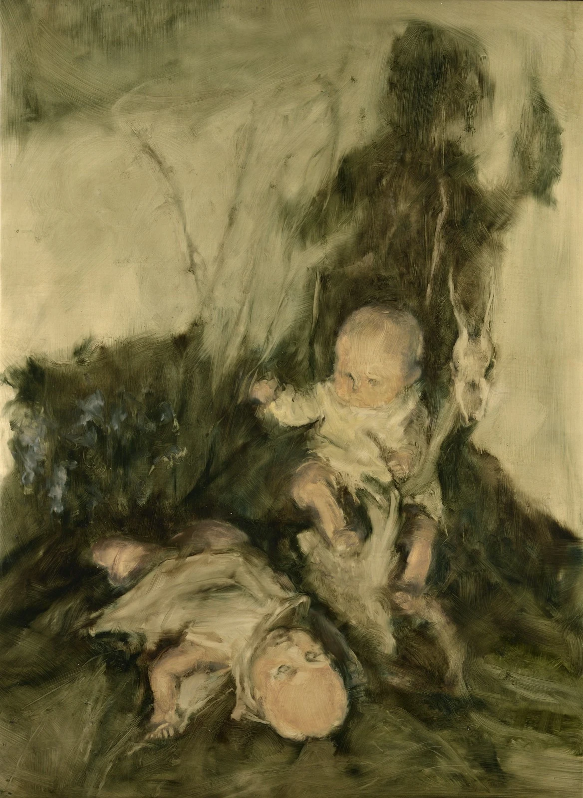 Bratři, 2024, 112×82 cm