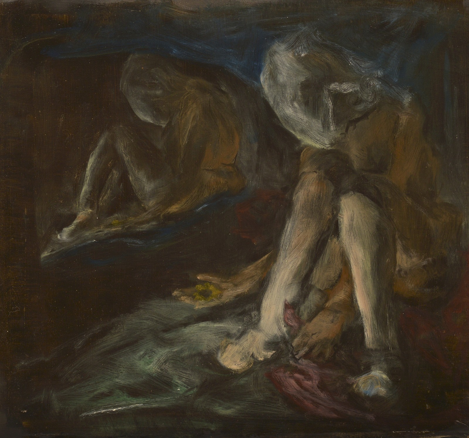 Čekání, 2024, 72×75 cm