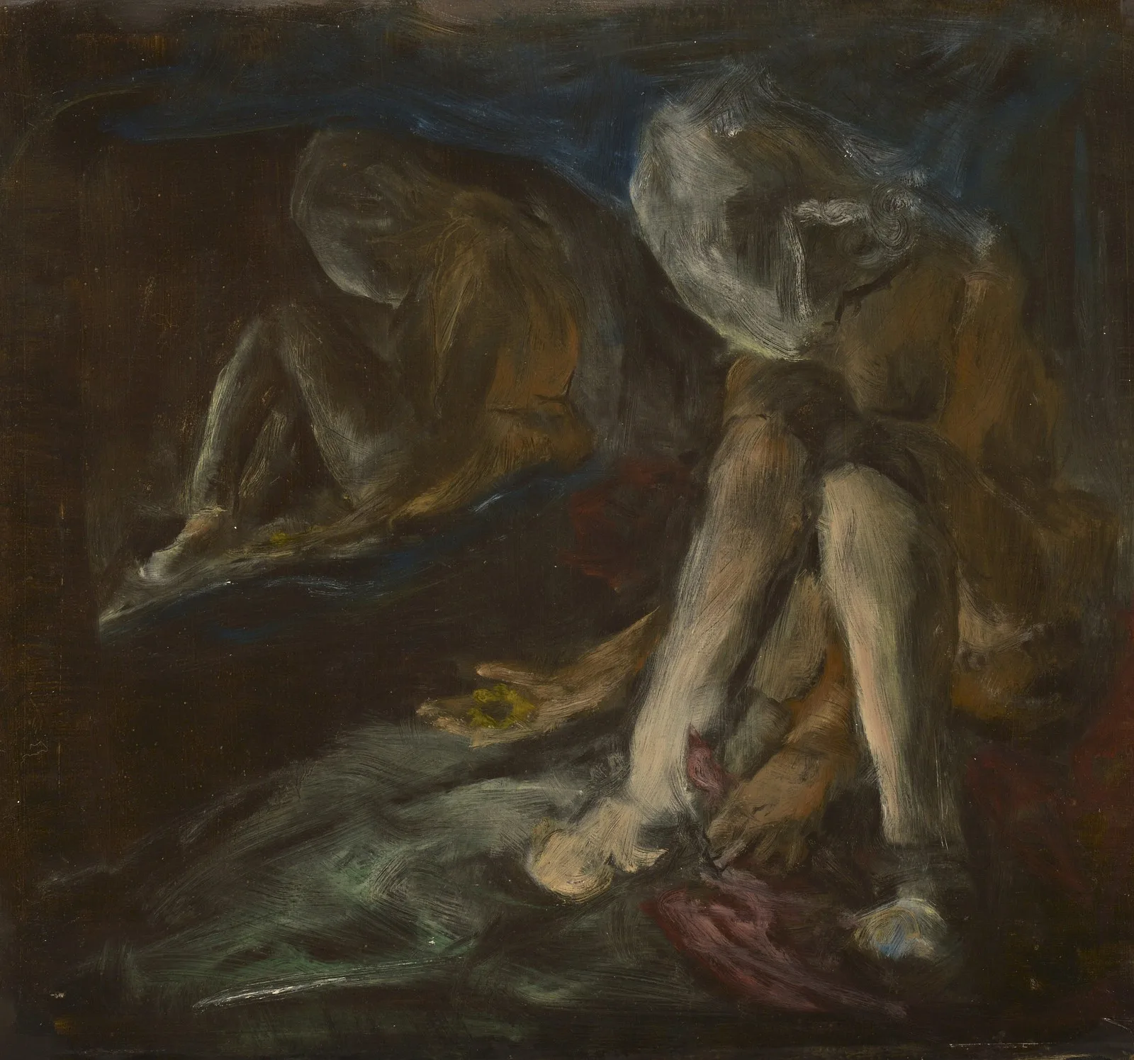 Čekání, 2024, 72×75 cm