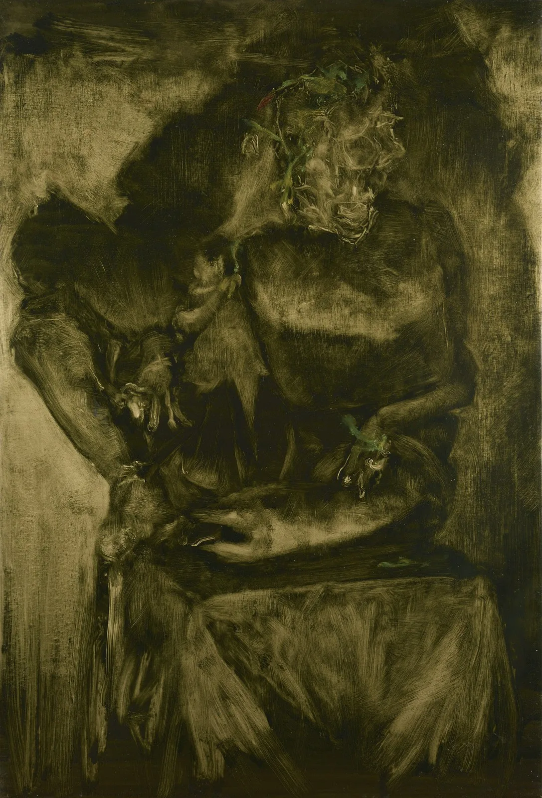 Démon, 2023, 120×82 cm