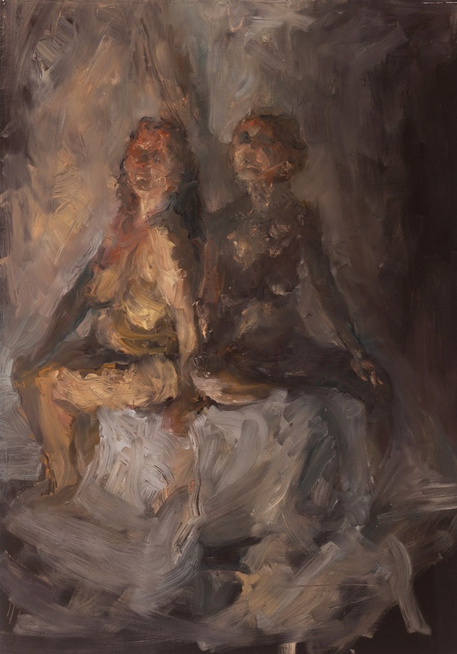 Duo, 2016, 69×97 cm