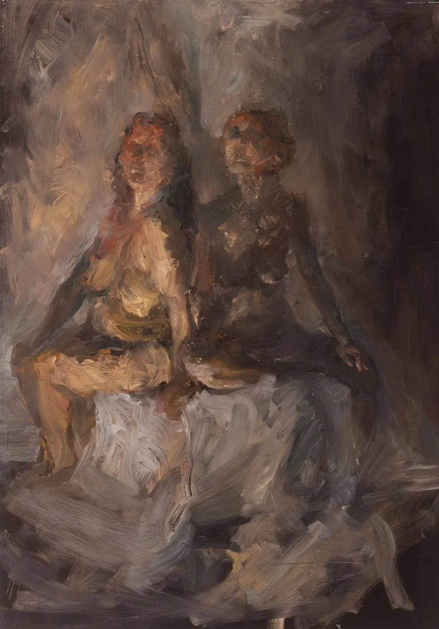 Duo, 2016, 69×97 cm