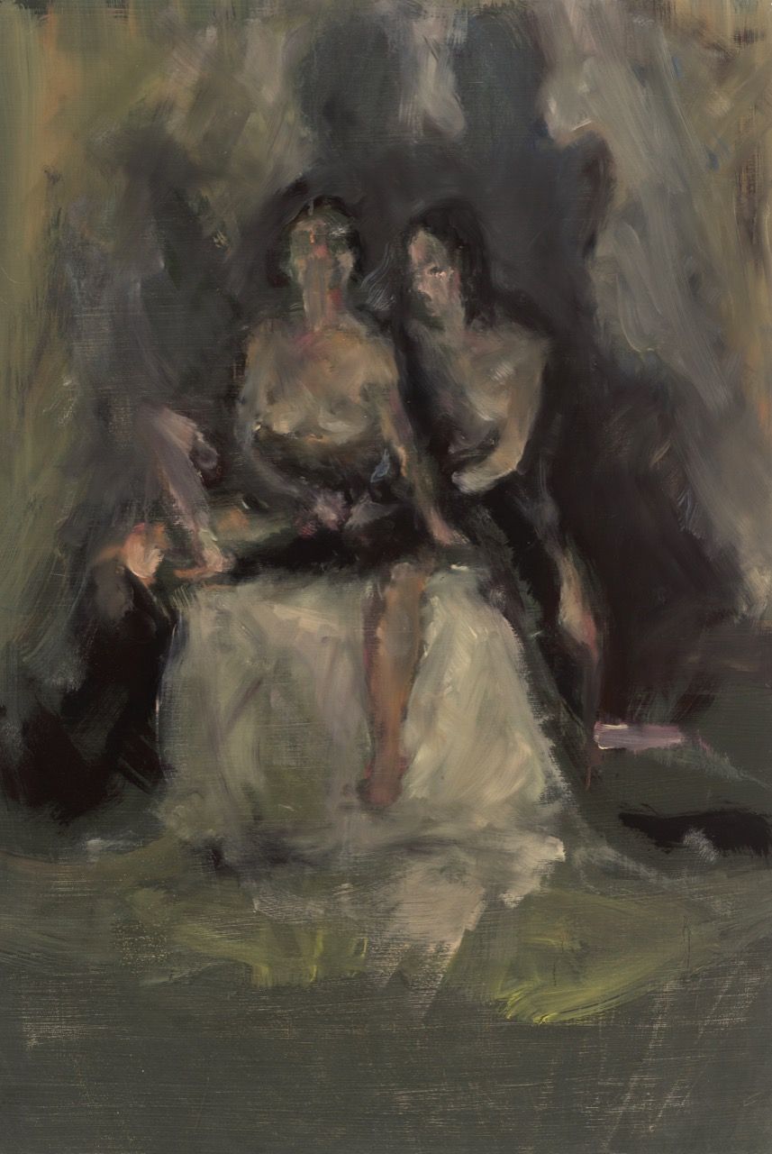 Duo II, 2016, 69×97 cm