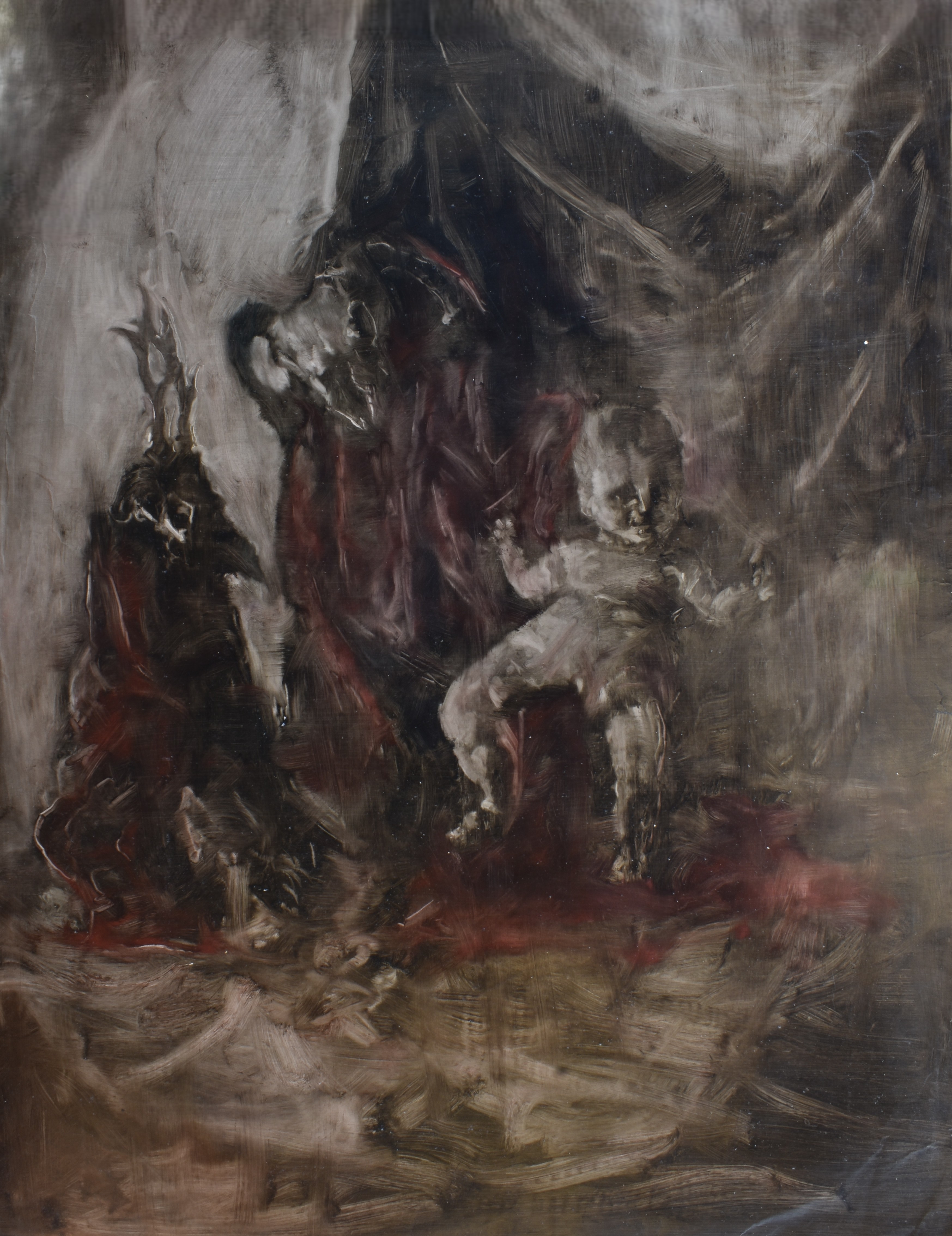 Educatio aspera, 2019, 150×120 cm