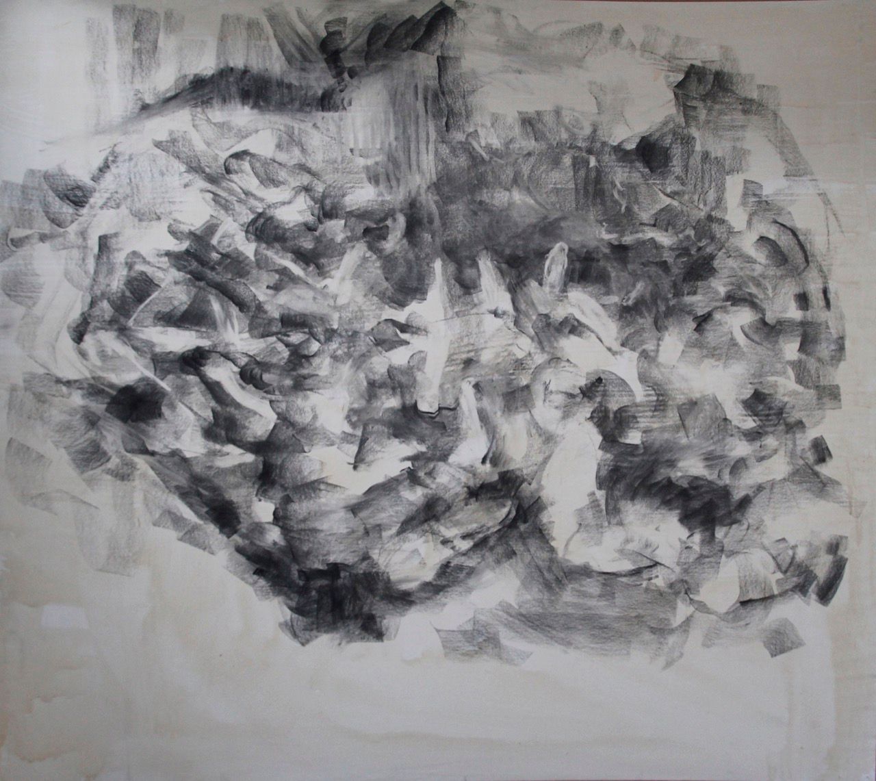 Exodus VI, 2018, 130×100 cm