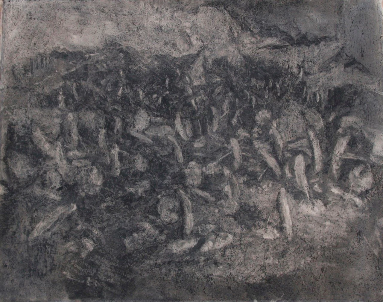 Exodus XI, 2018, 120×90 cm