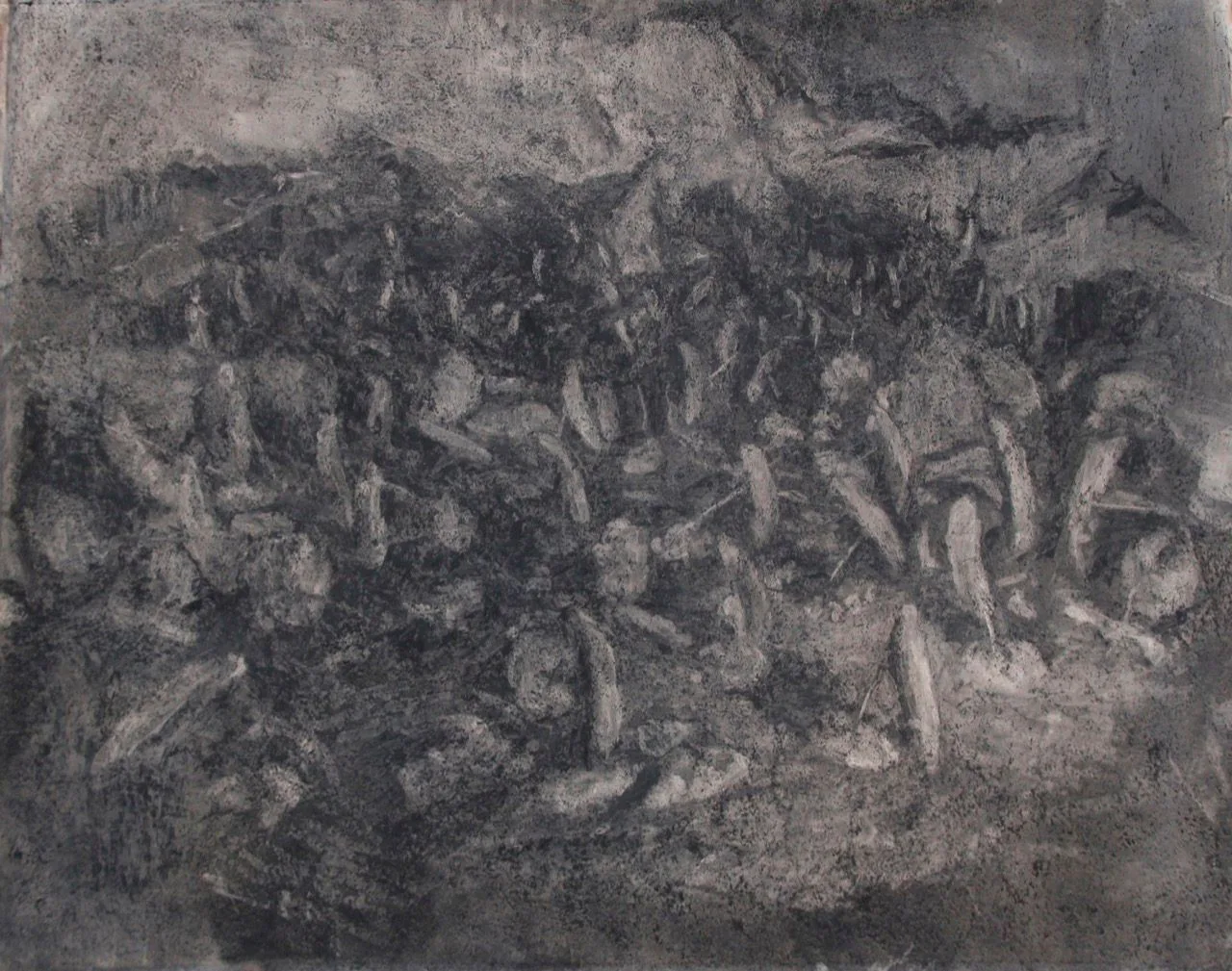 Exodus XI, 2018, 120×90 cm