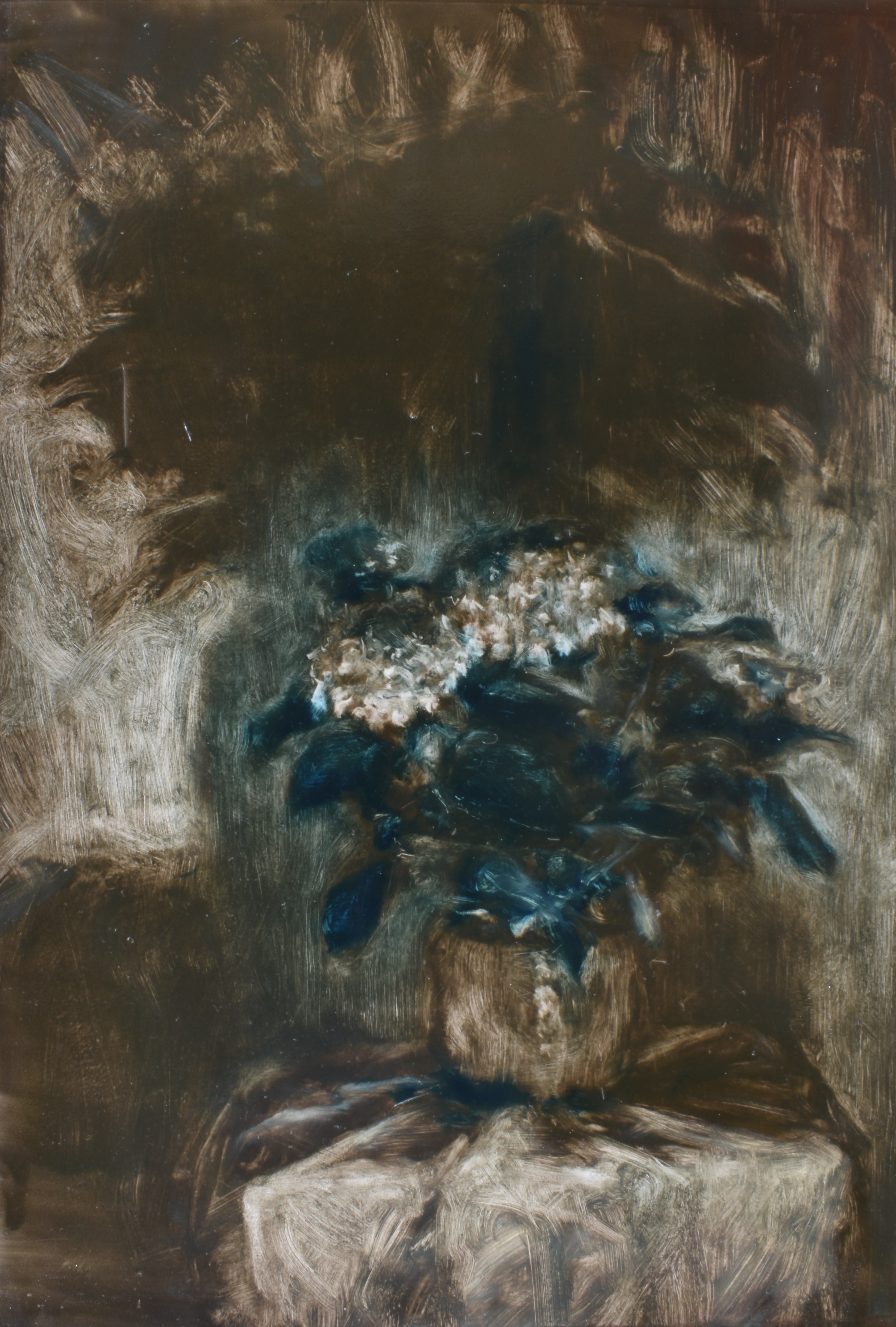 Hortenzie, 2024, 99×70 cm