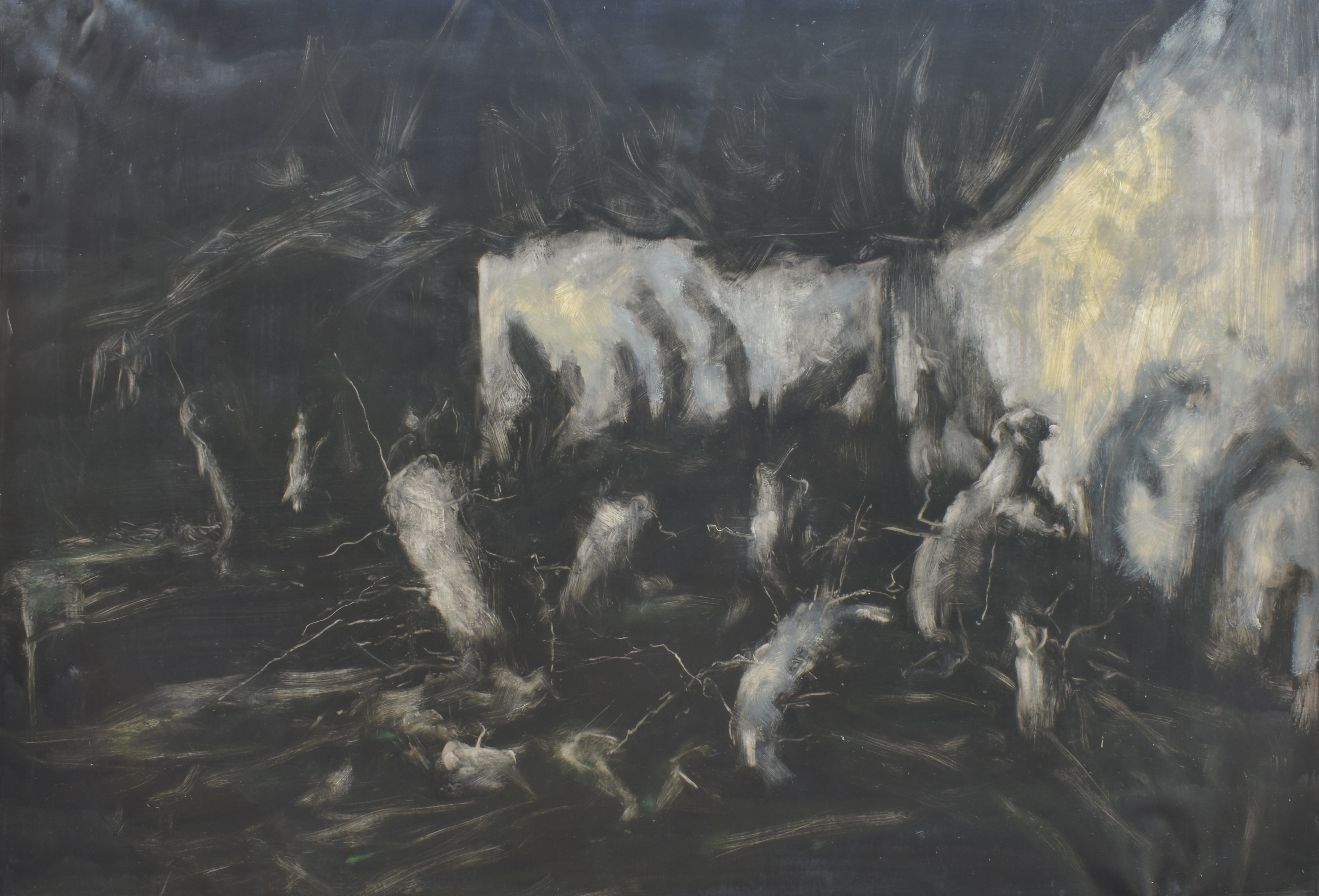 Jeskyně sv. Josefa, 2024, 90×129 cm