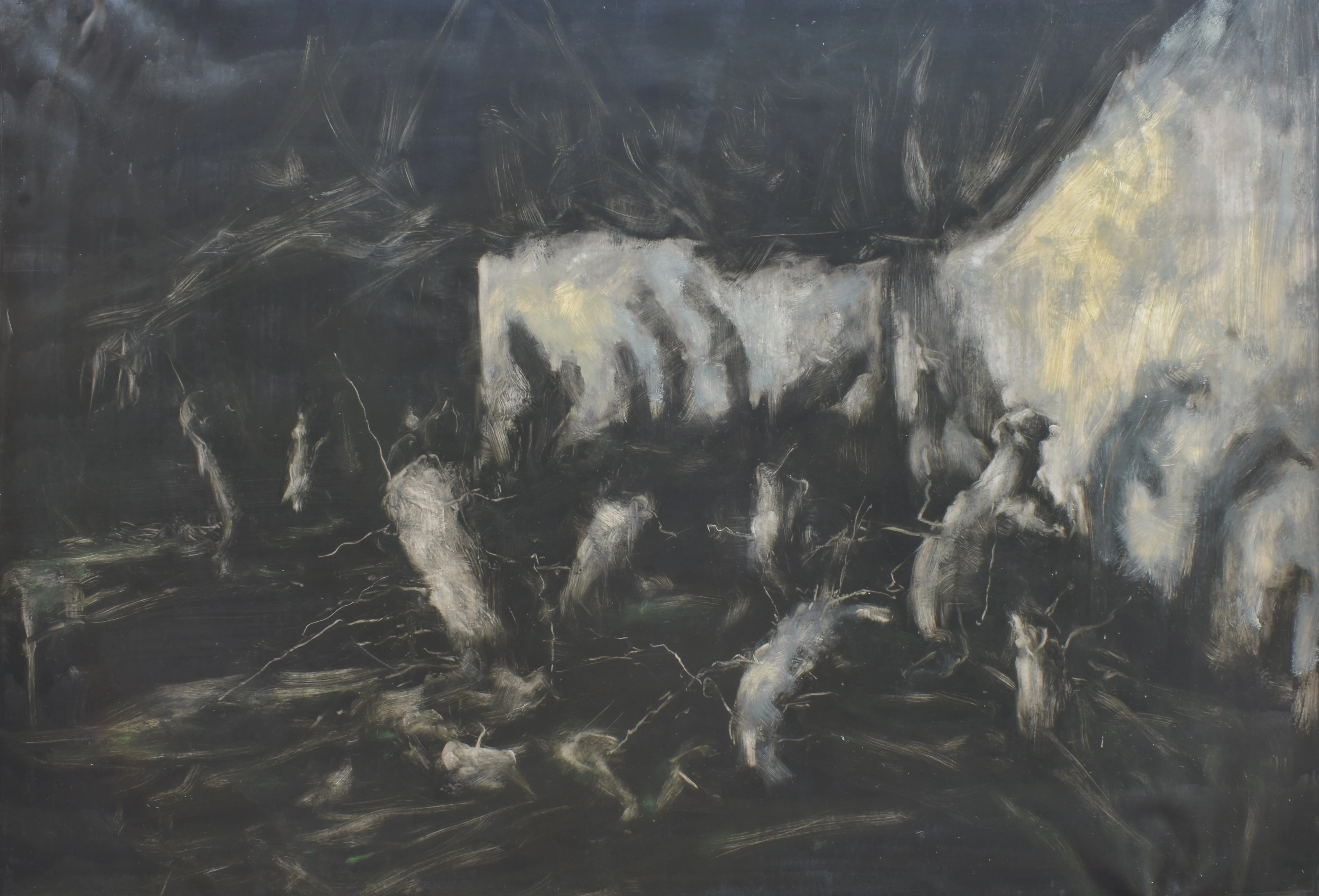 Jeskyně sv. Josefa, 2024, 90×129 cm