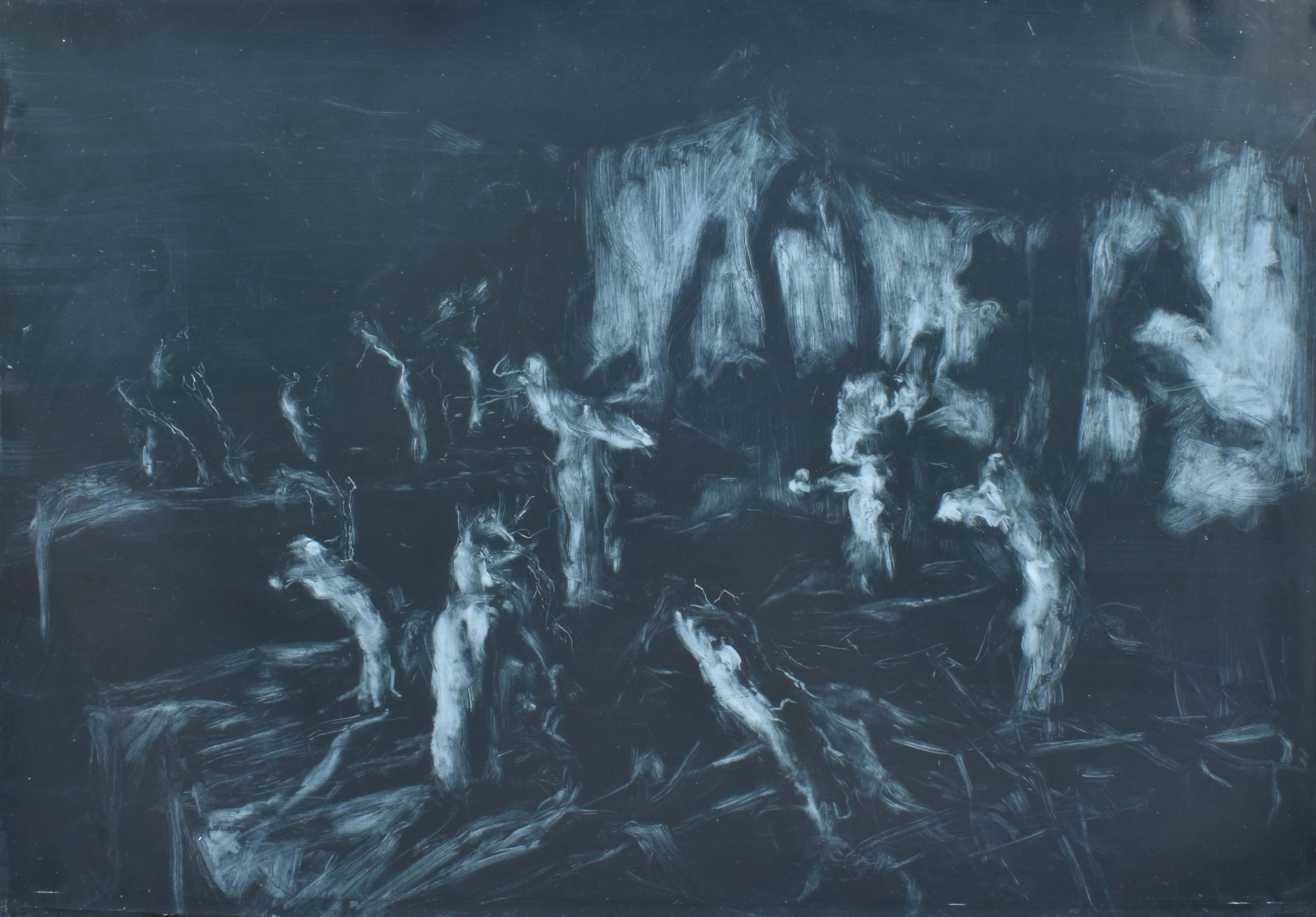 Jeskyně sv. Josefa III, 2024, 90×129 cm