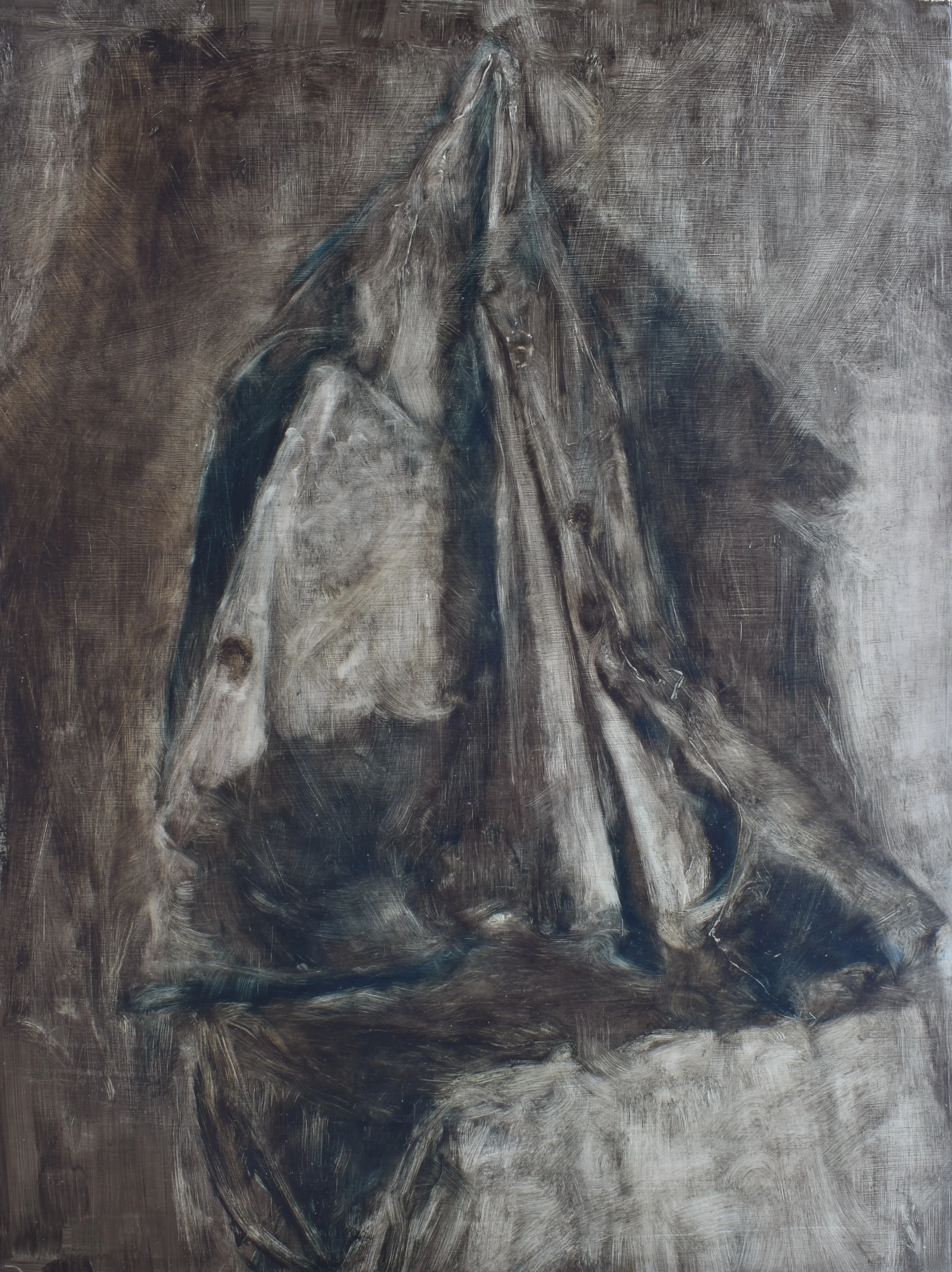 Kabátec, 2024, 95×130 cm