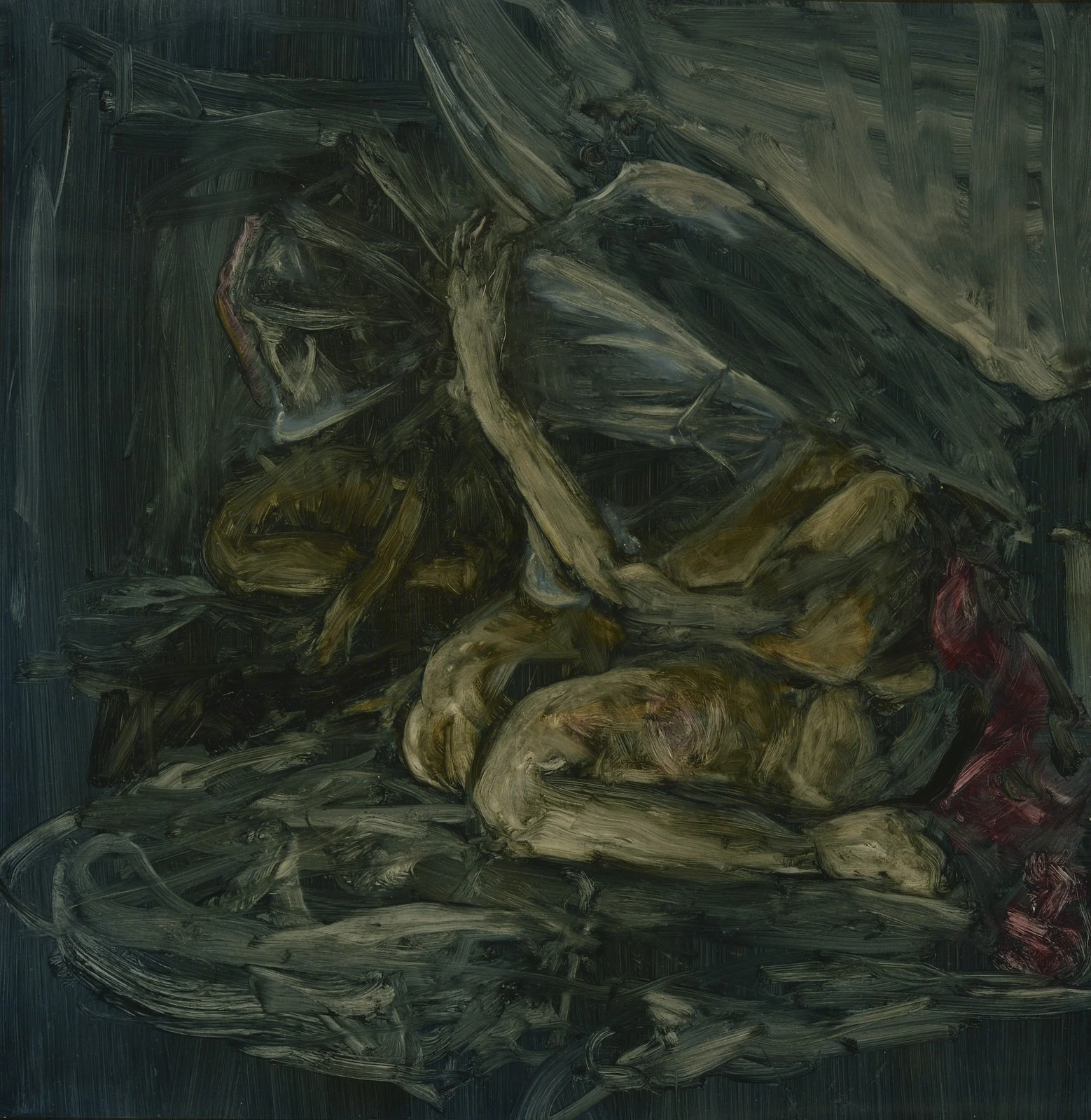 Kočárek, 2024, 82×85 cm