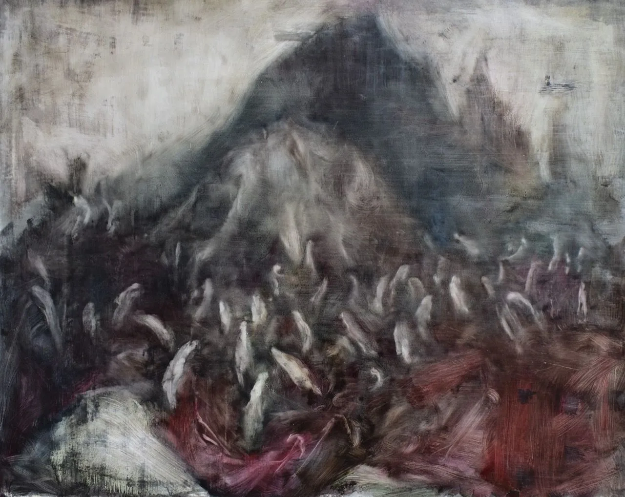 Kopec I, 2020, 152×123 cm