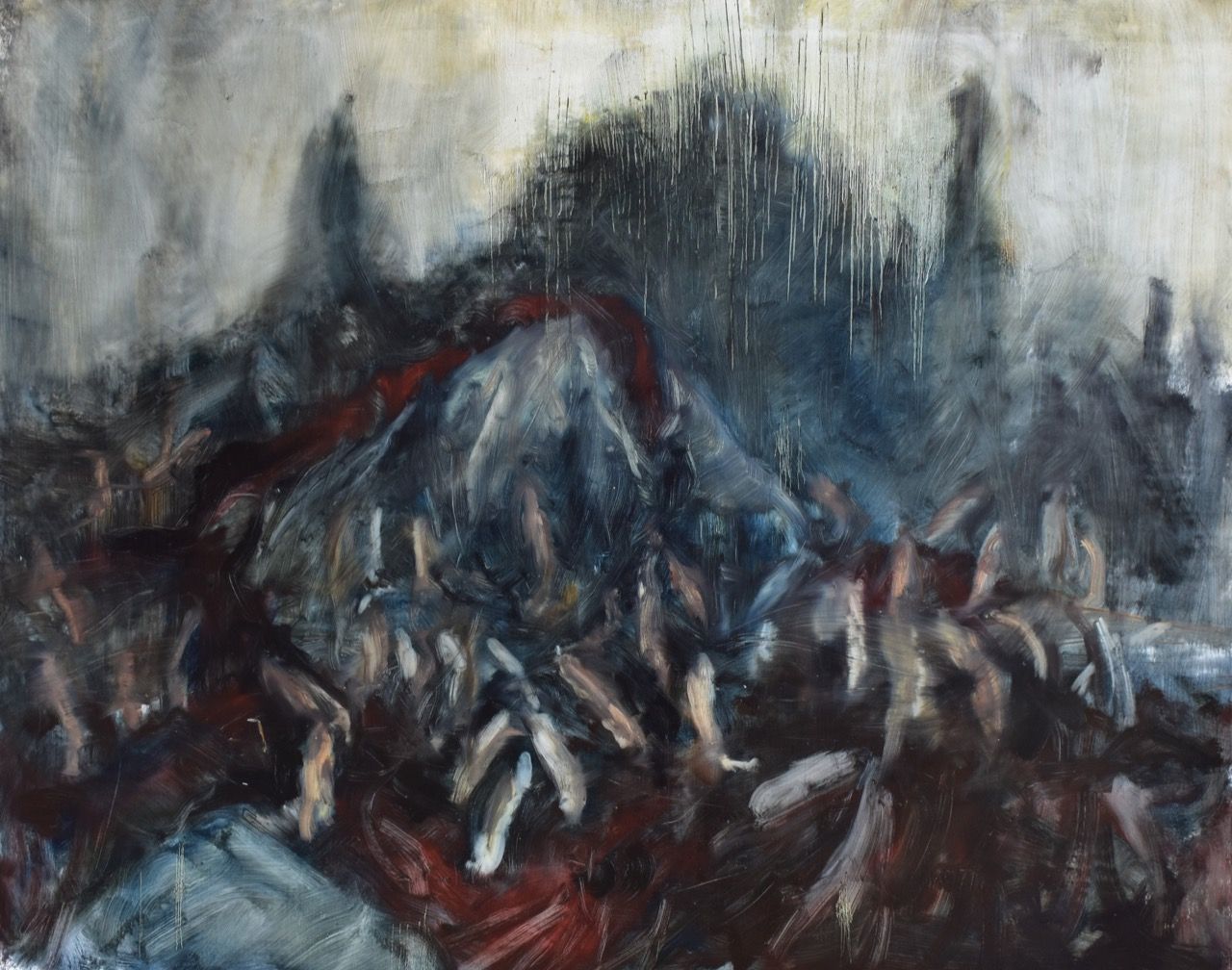 Kopec III, 2020, 151×120 cm