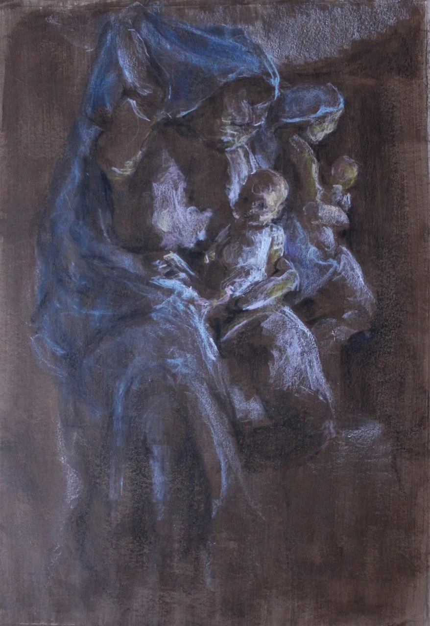 Matka III, 2018, 100×130 cm