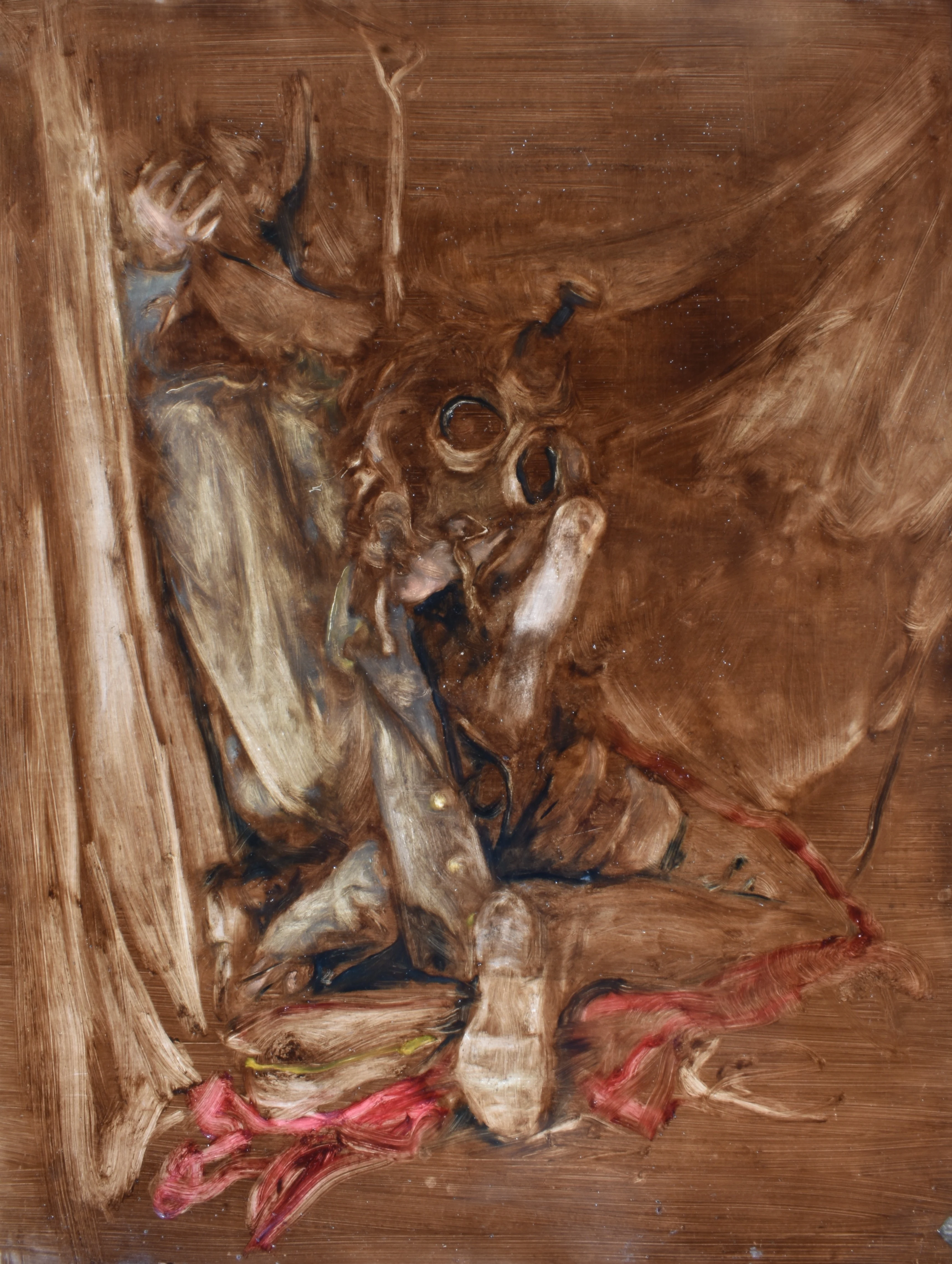 Modlitba, 2024, 130×95 cm