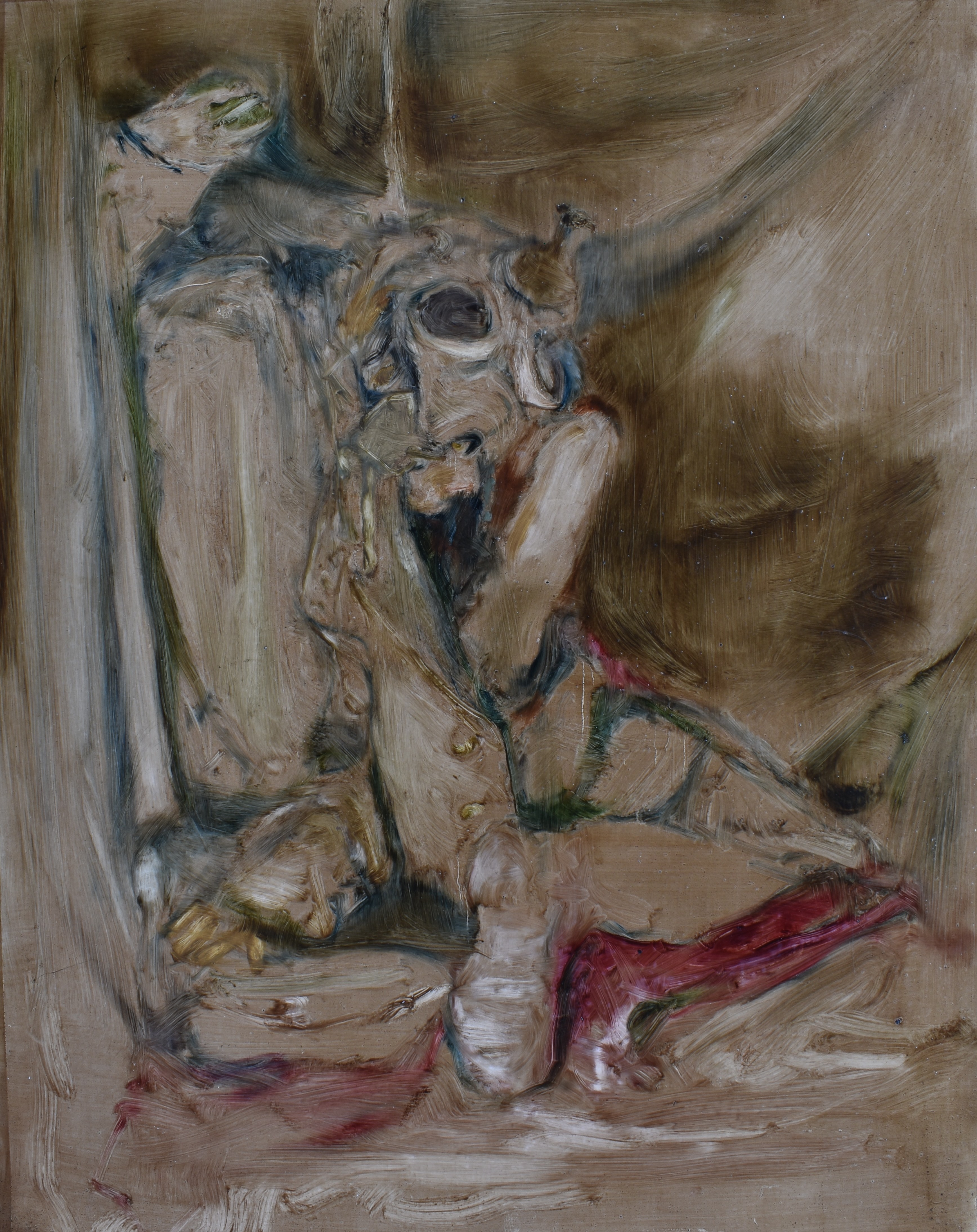 Modlitba, 2025, 100×130 cm