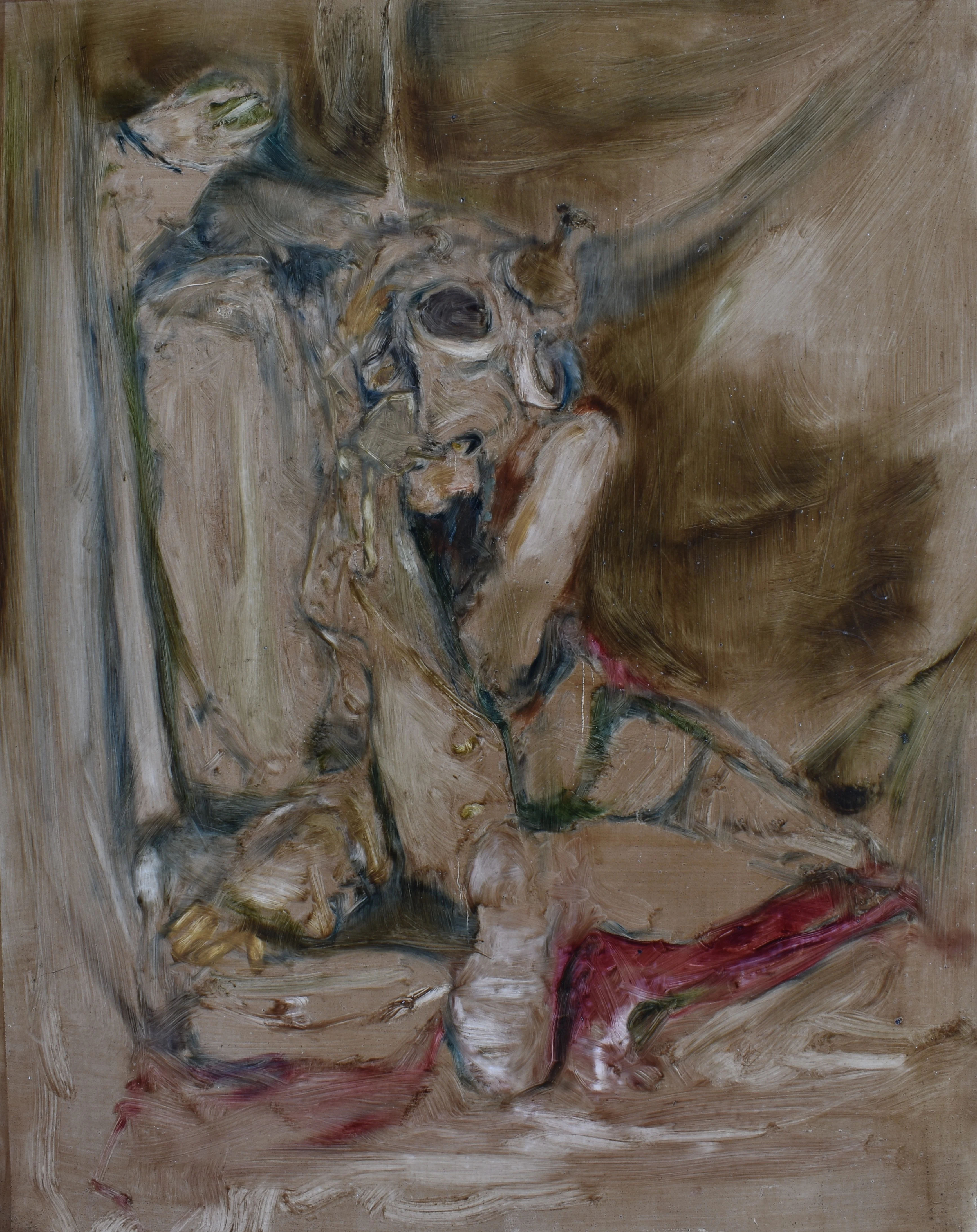 Modlitba, 2025, 100×130 cm