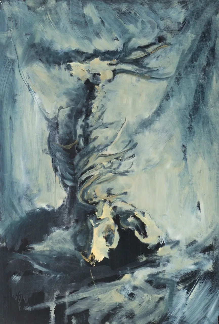 Monstrum, 2017, 70×100 cm, olej na papíře