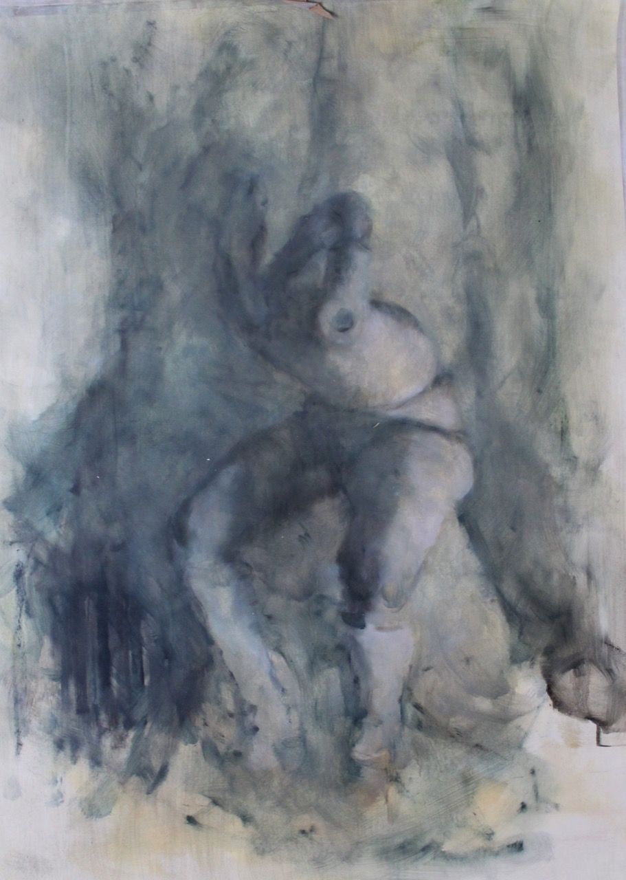 Nebytost XX, 2019, 96×125 cm