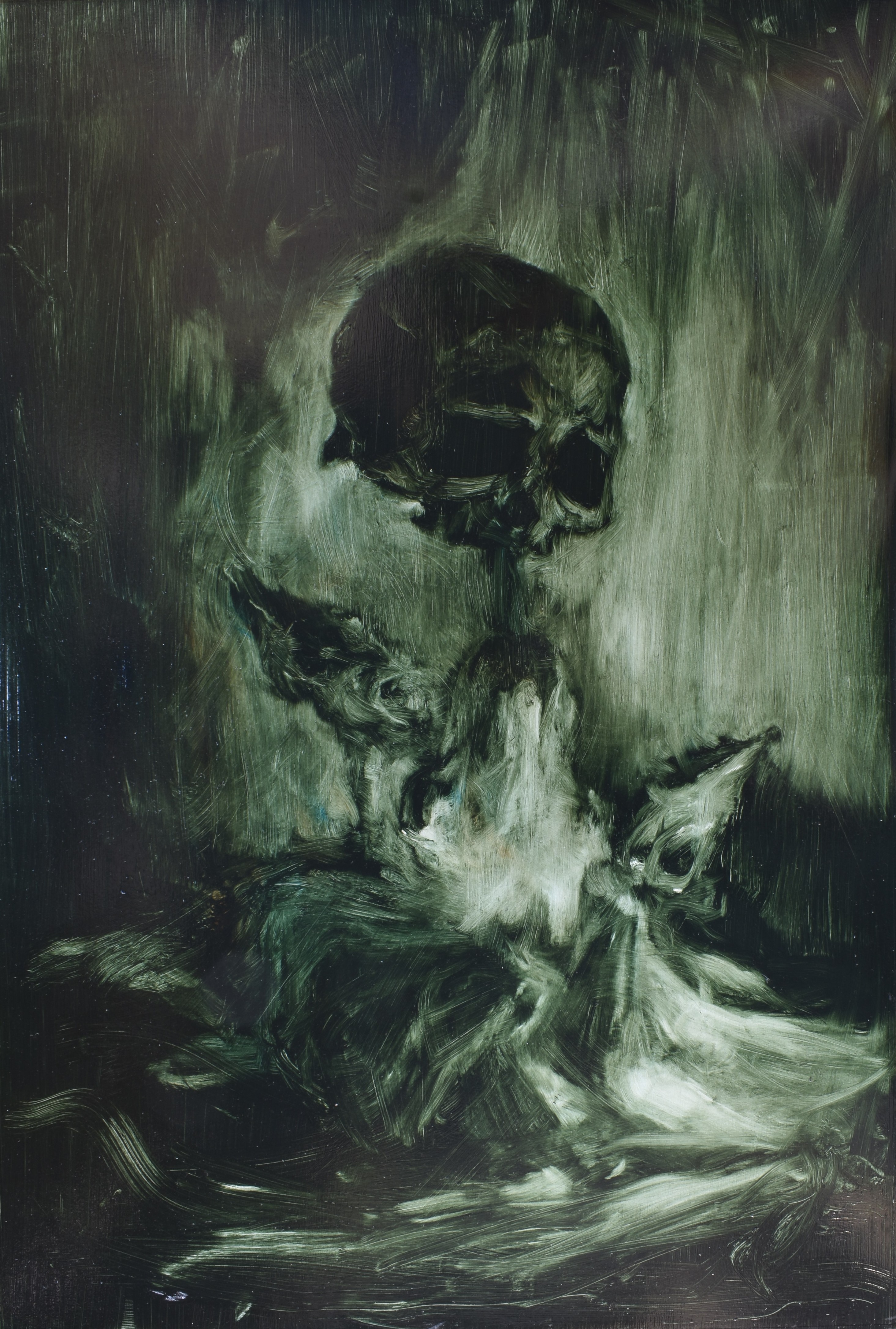 Ochránce, 2025, 99×70 cm