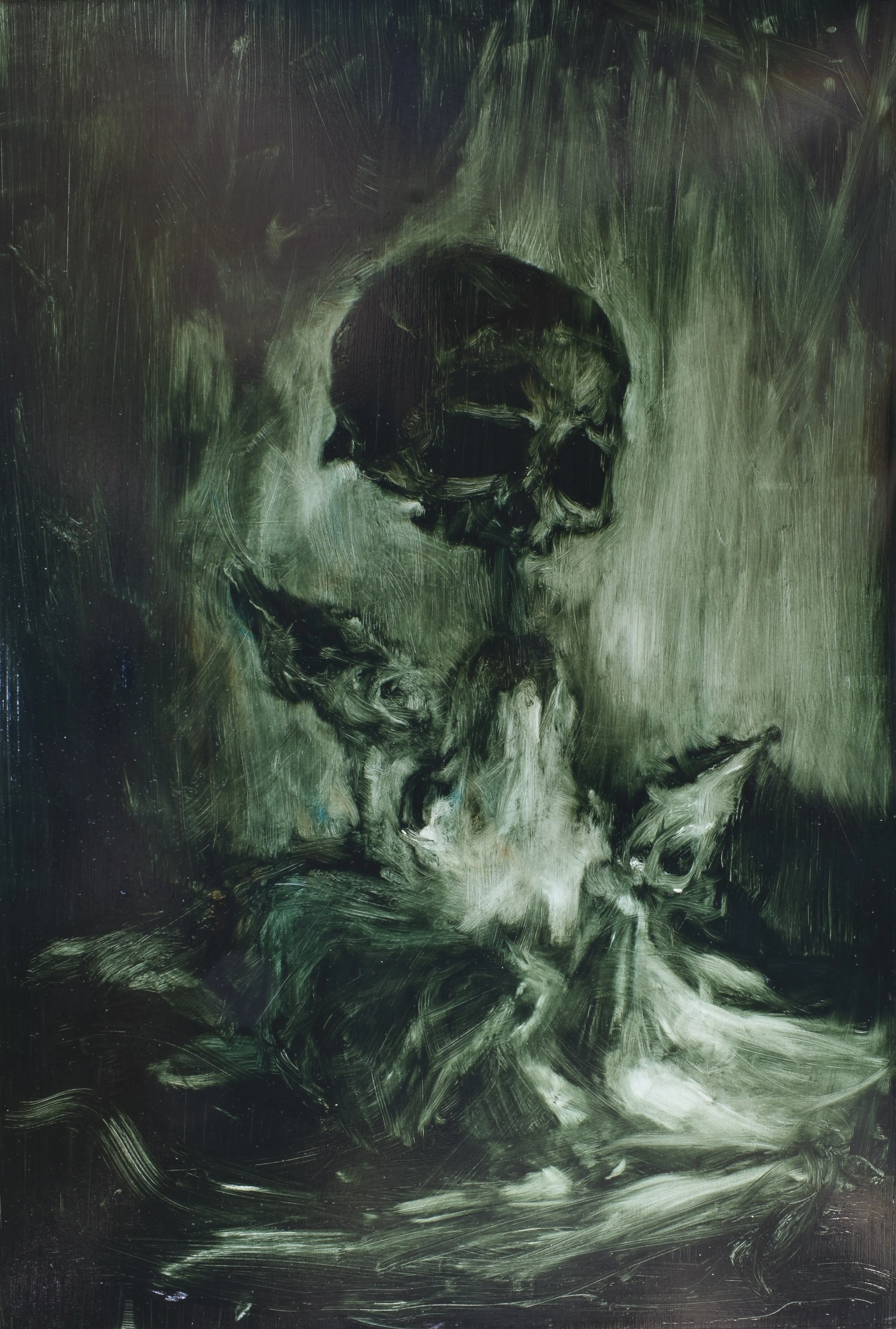 Ochránce, 2025, 99×70 cm