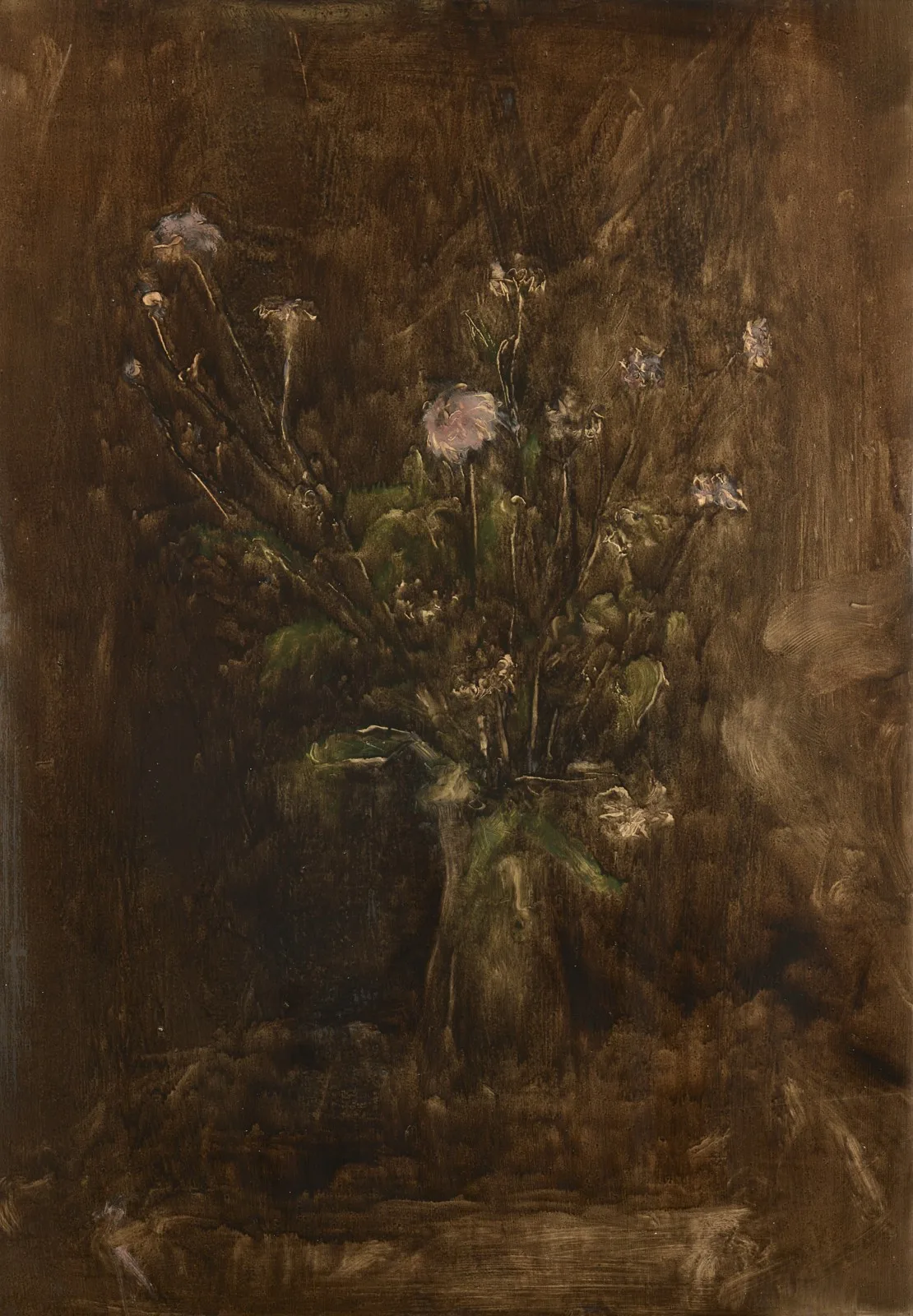 Odcházející, 2024, 97×68 cm