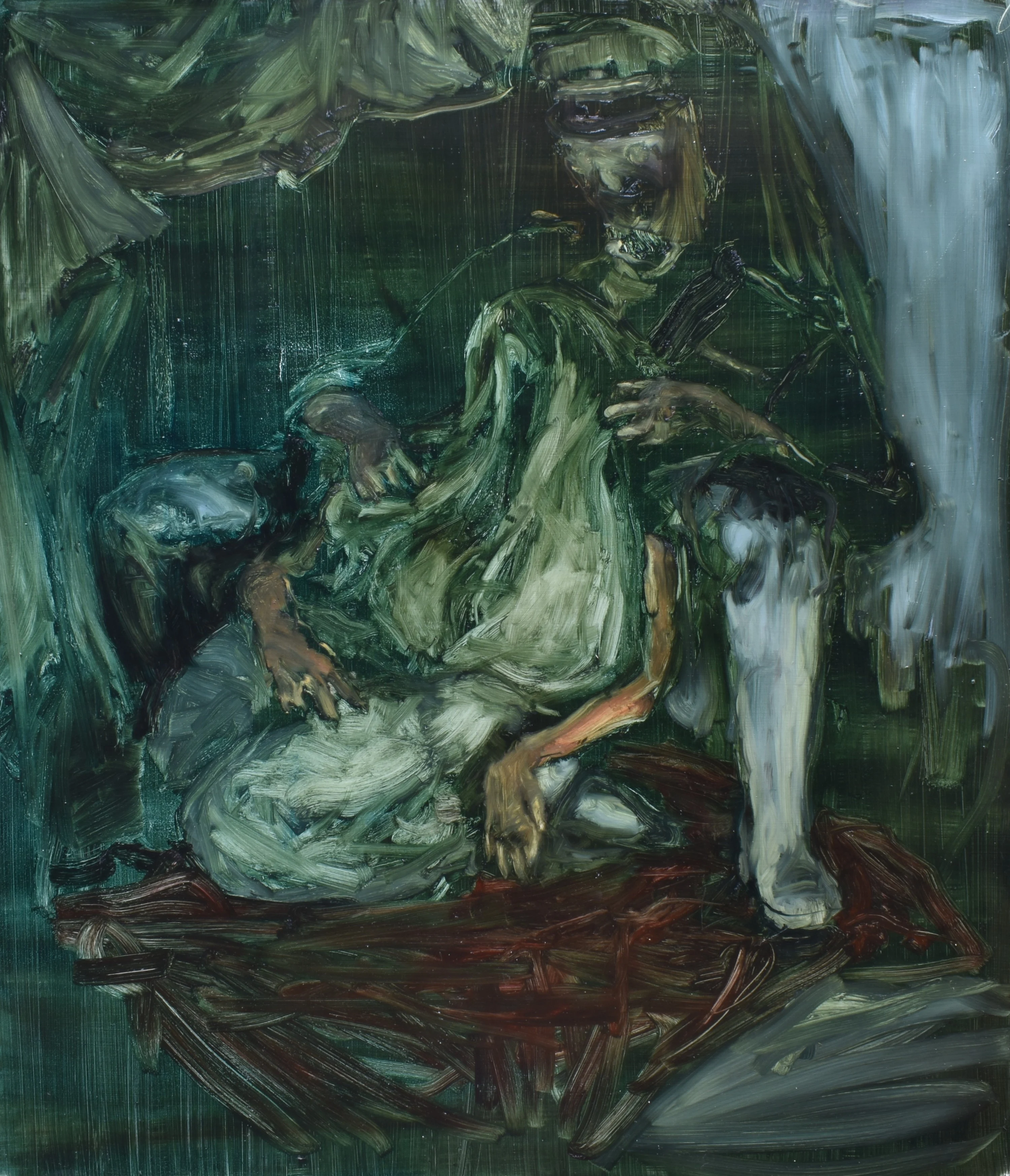 Pieta II, 2023, 151×120 cm