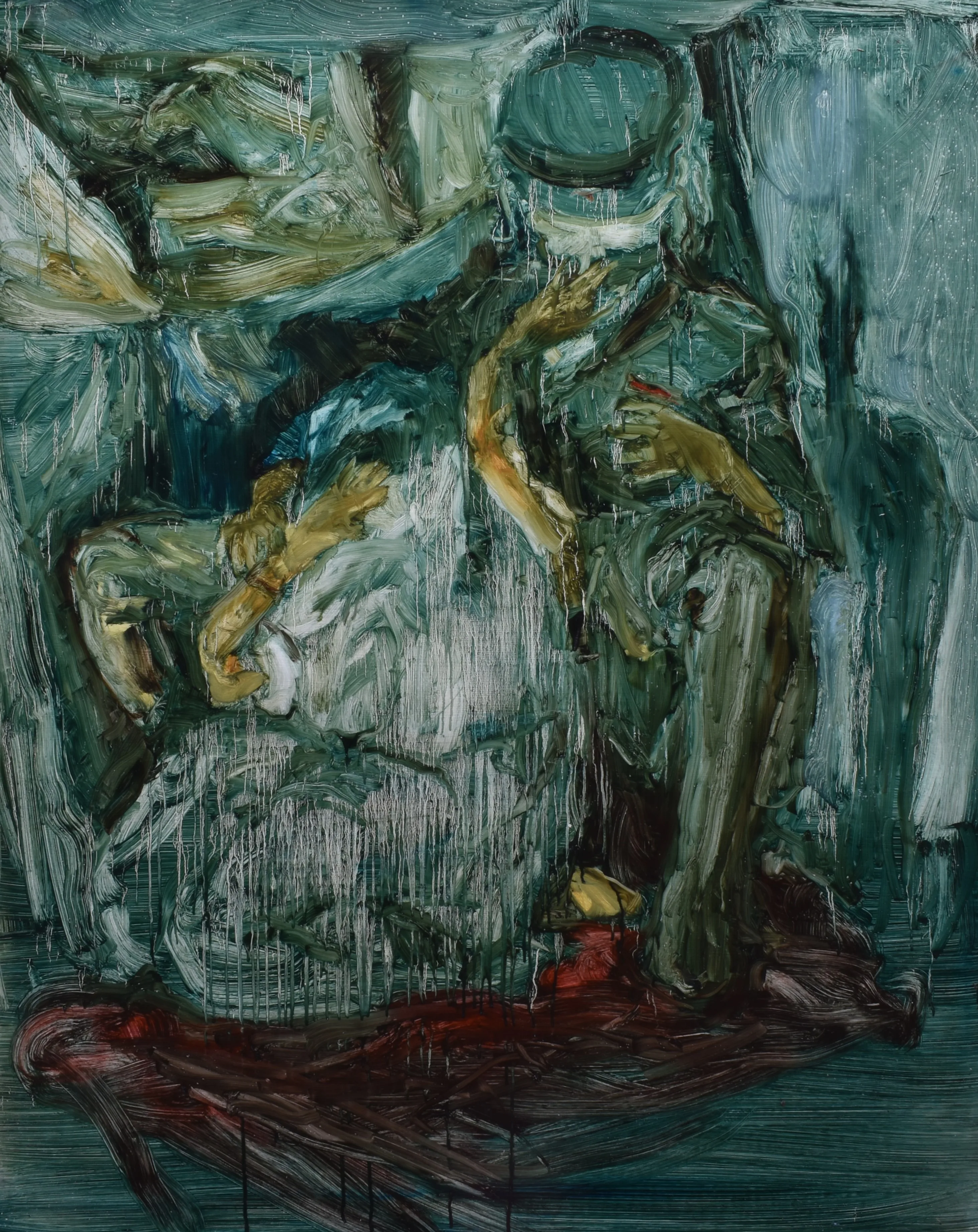 Pieta III, 2023, 151×120 cm