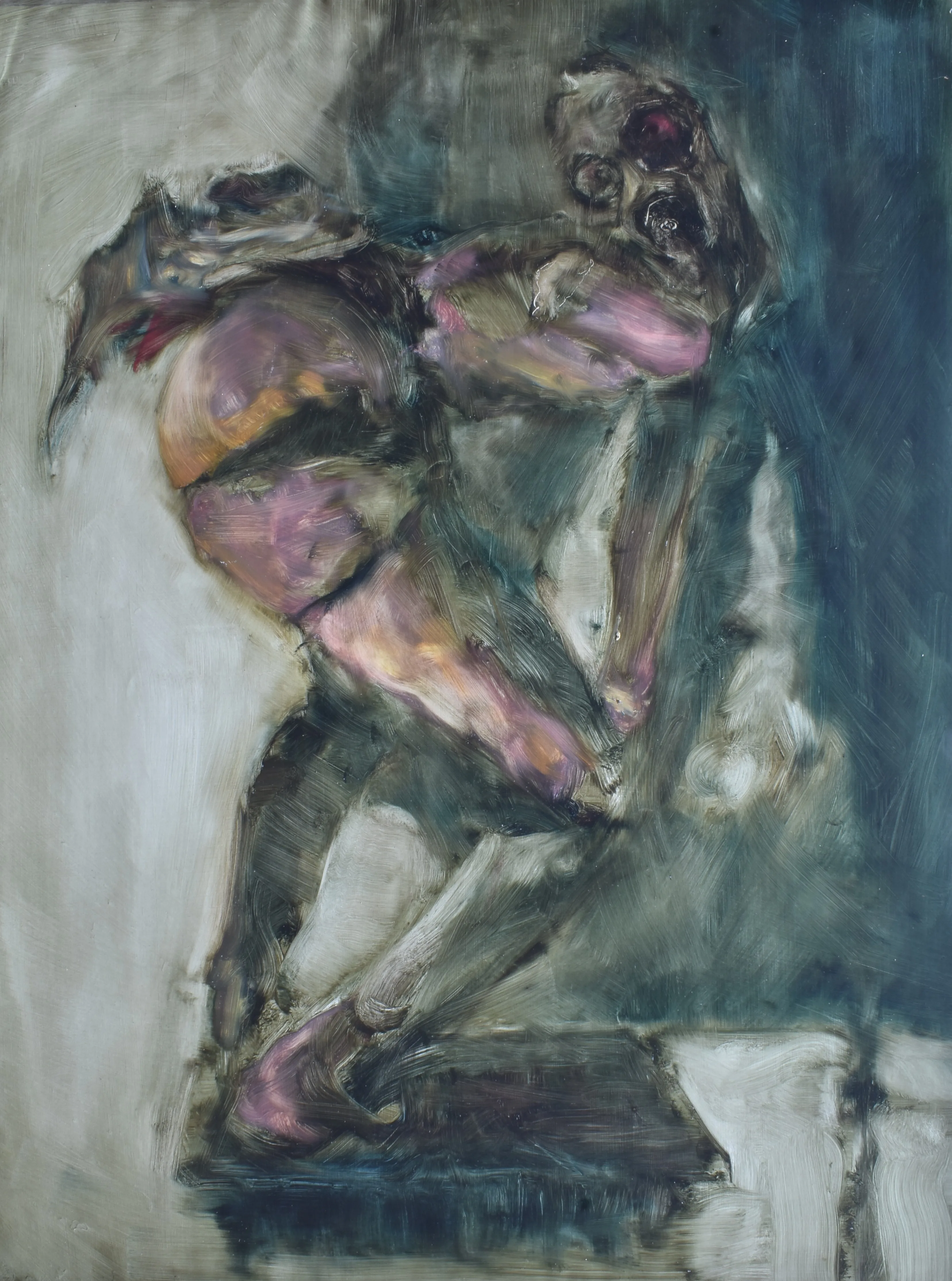 Plynová maska XIII, 2023, 95×130 cm