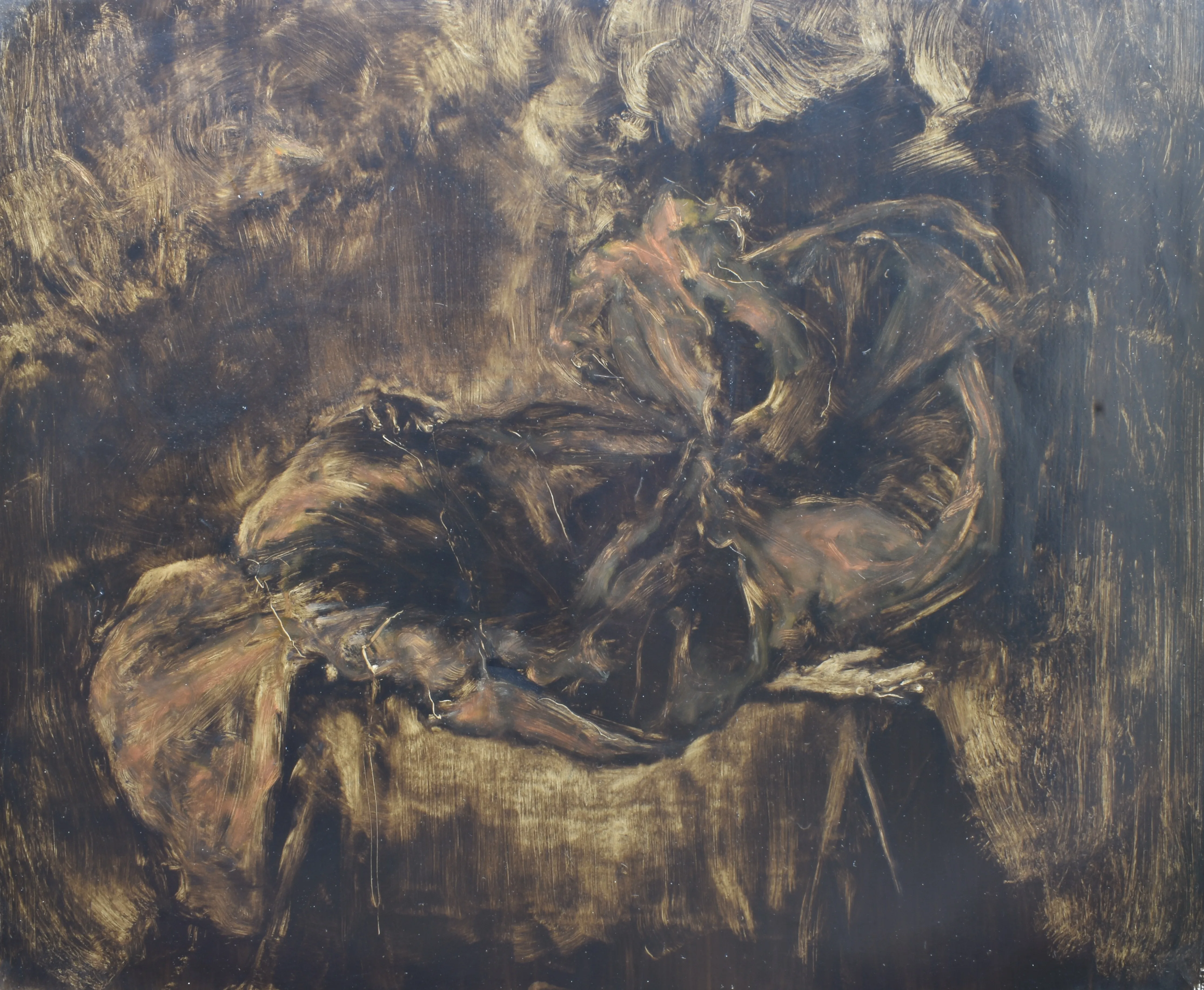 Rozlučka, 2022, 152×118 cm