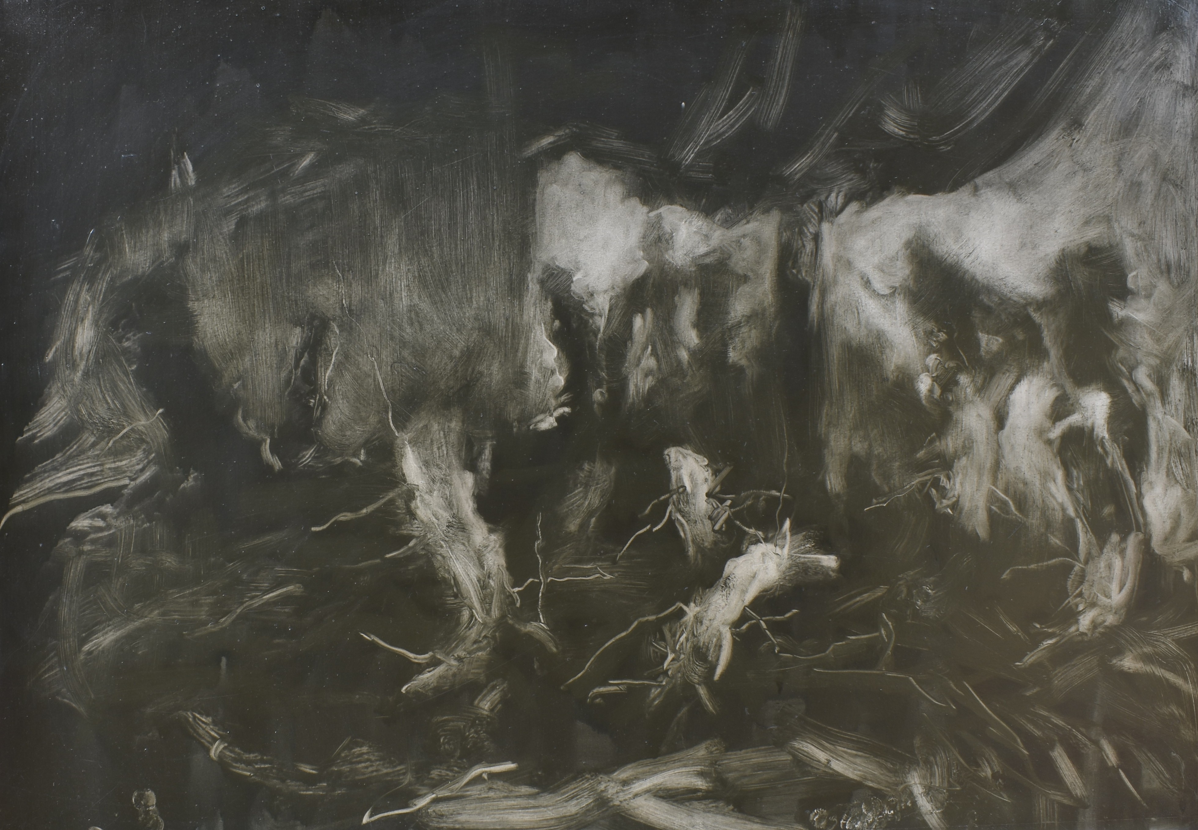 Sabat III, 2024, 99×70 cm