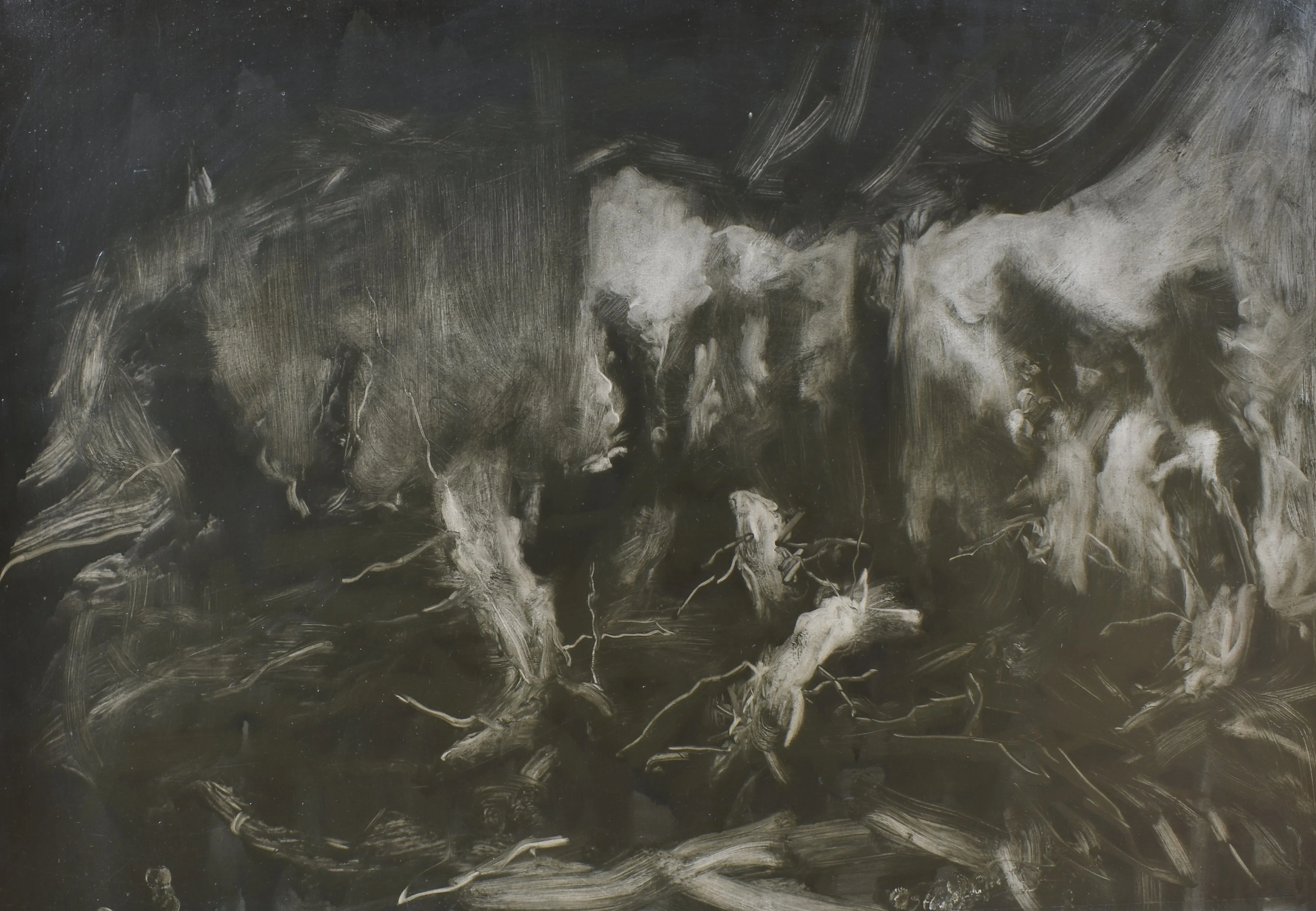 Sabat III, 2024, 99×70 cm