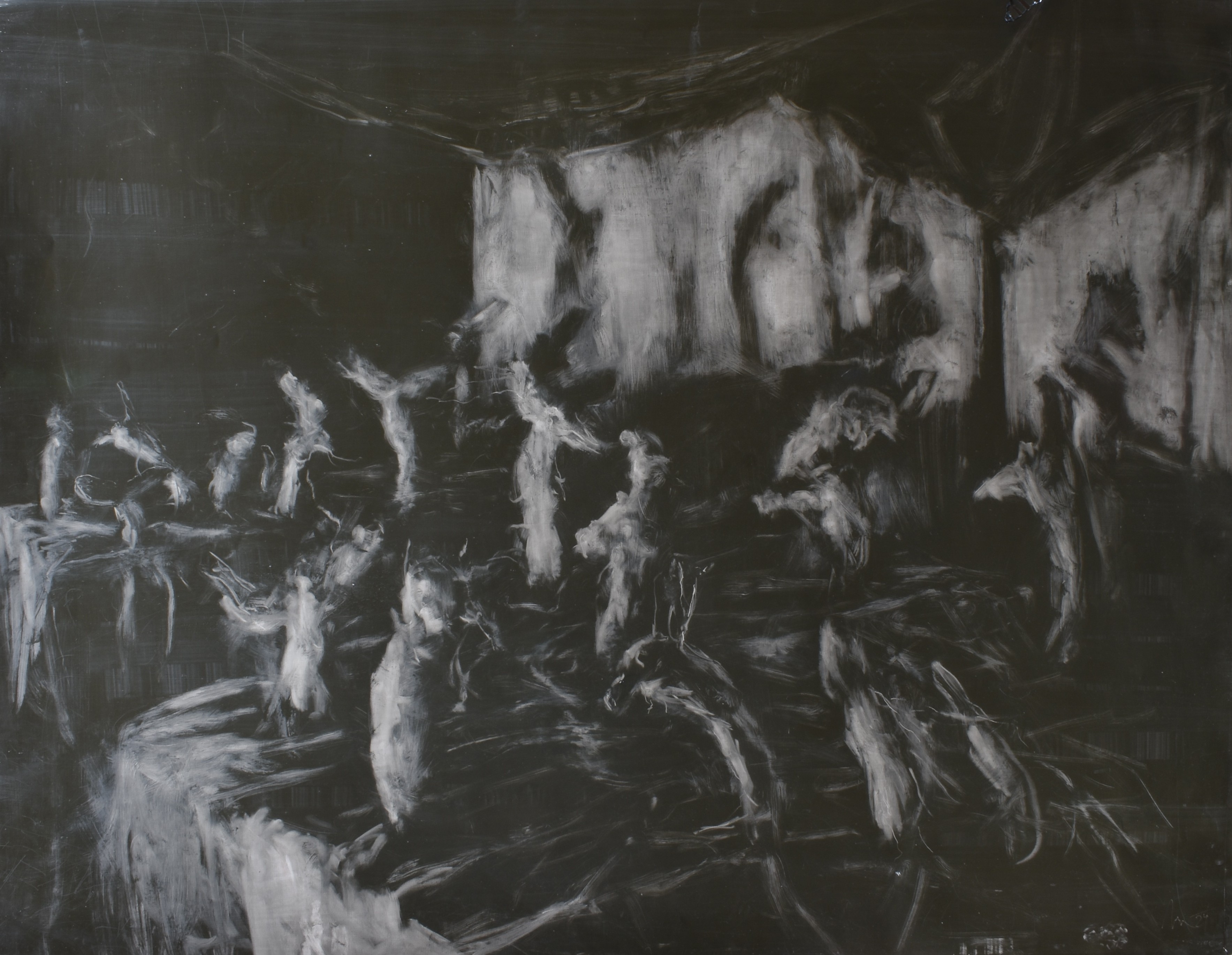 Sabat IV, 2024, 151×120 cm