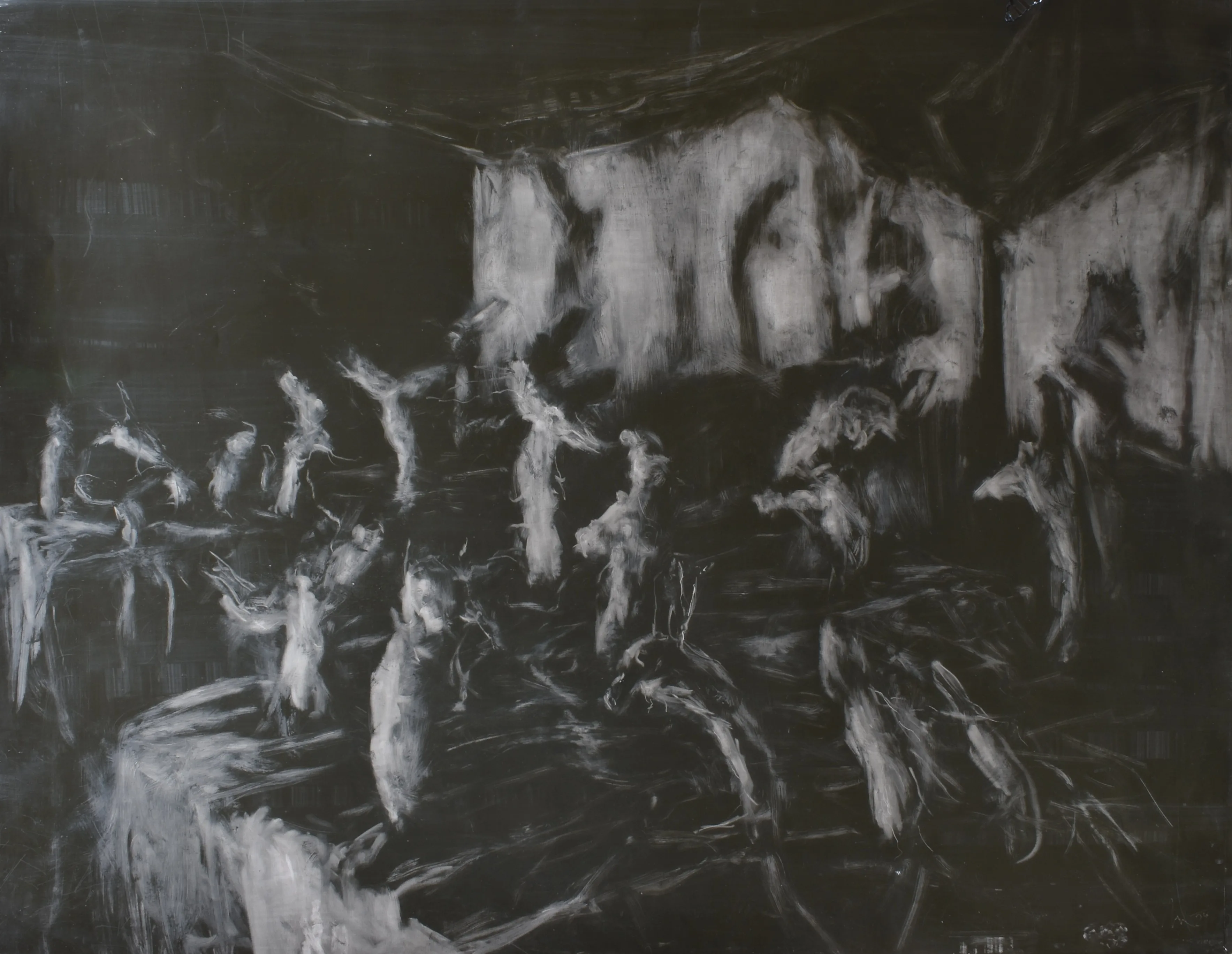 Sabat IV, 2024, 151×120 cm