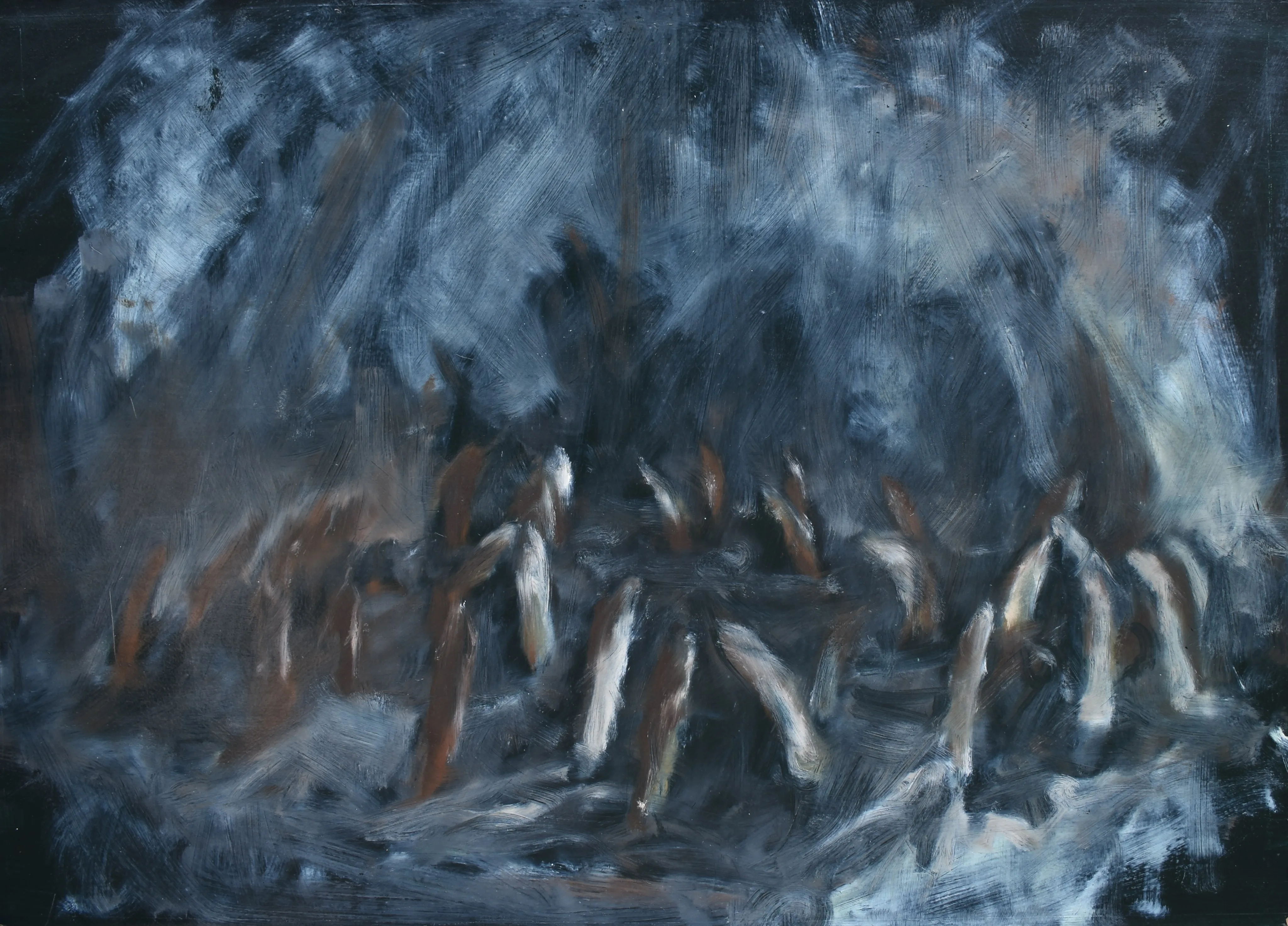 Sabat VII, 2024, 99×70 cm