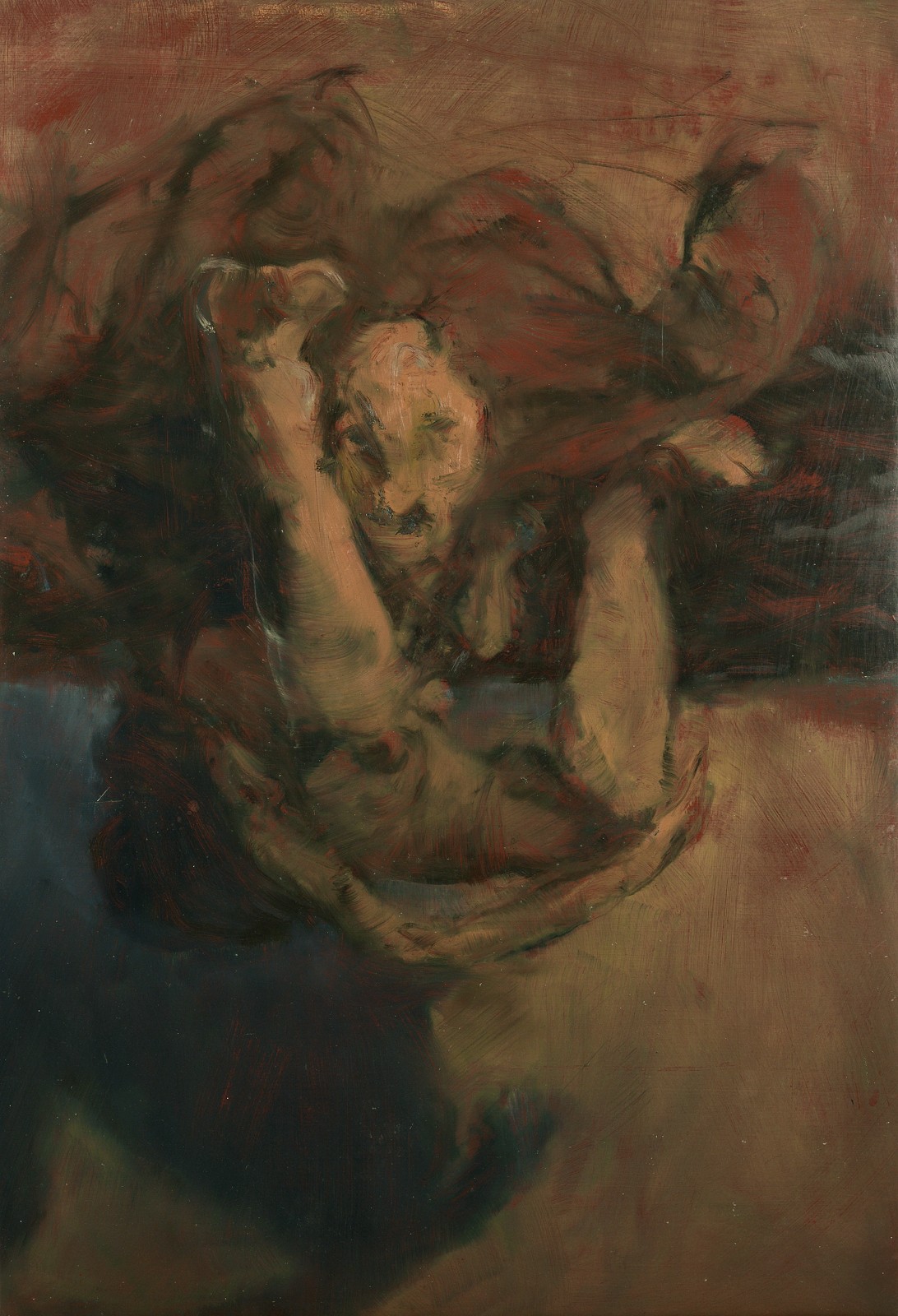 Šašek, 2022, 97×67 cm