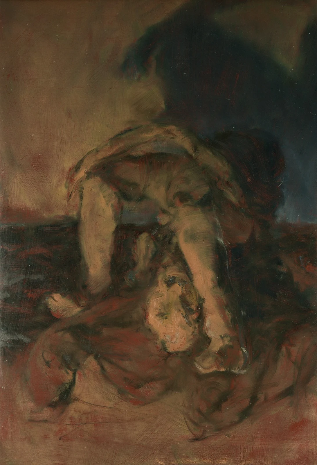 Šašek, 2022, 97×67 cm