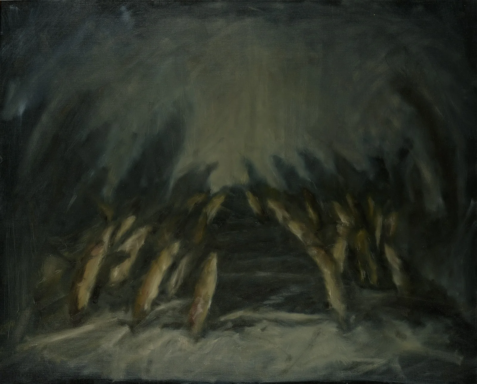 Soumrak, 2024, 80×100 cm