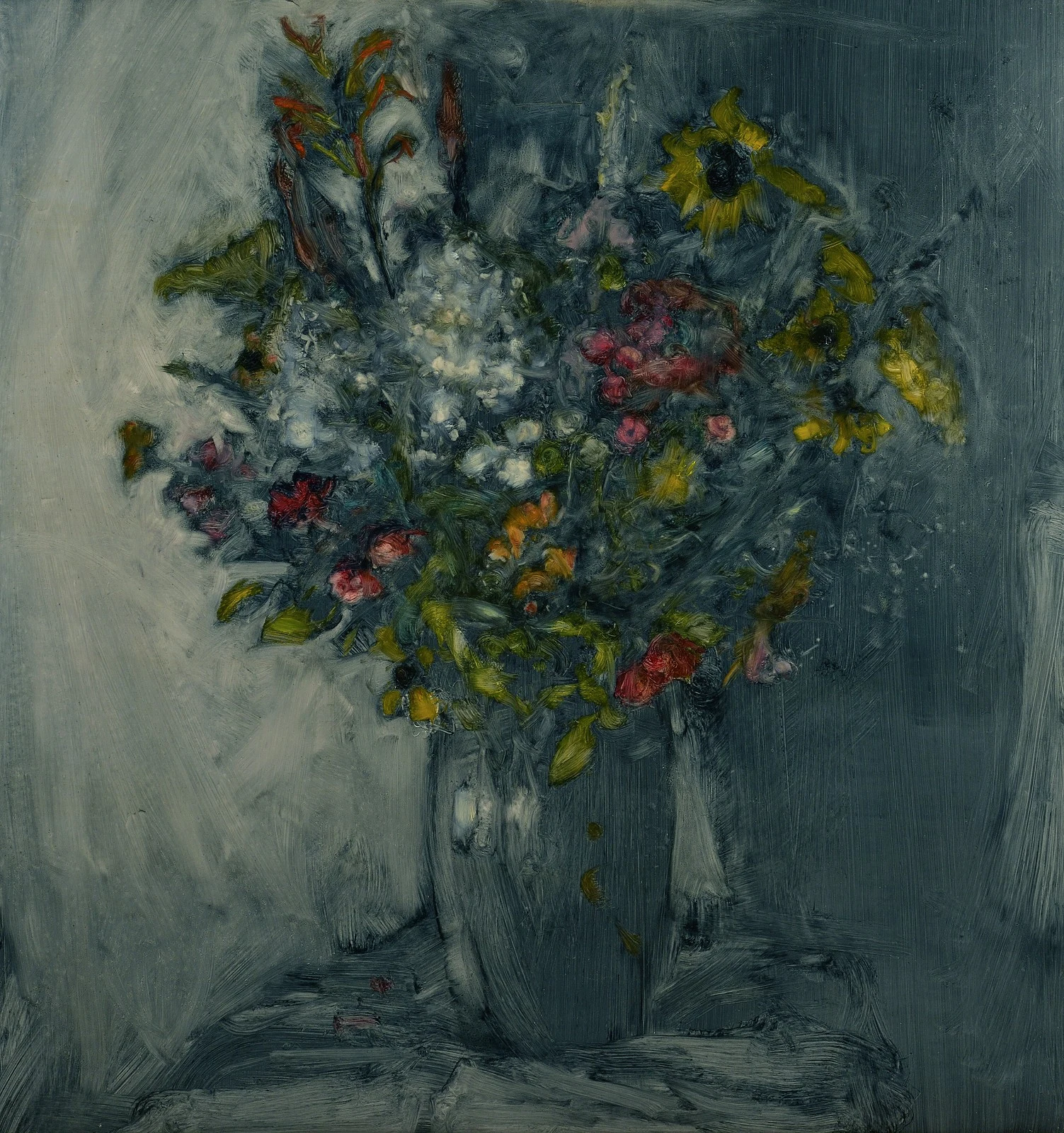 Velká kytice, 2024, 86×82 cm