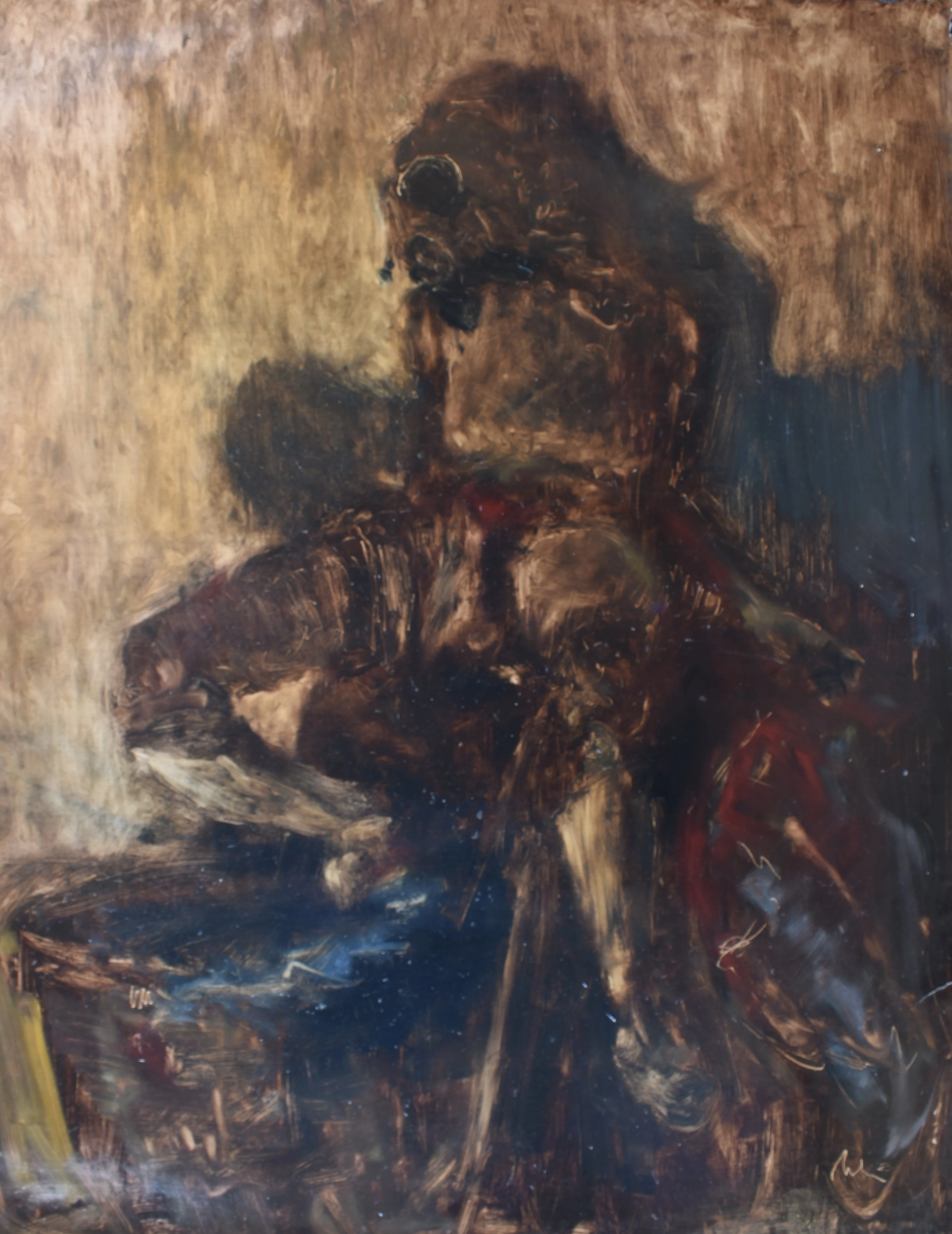 Velký nákup, 2021, 151×120 cm