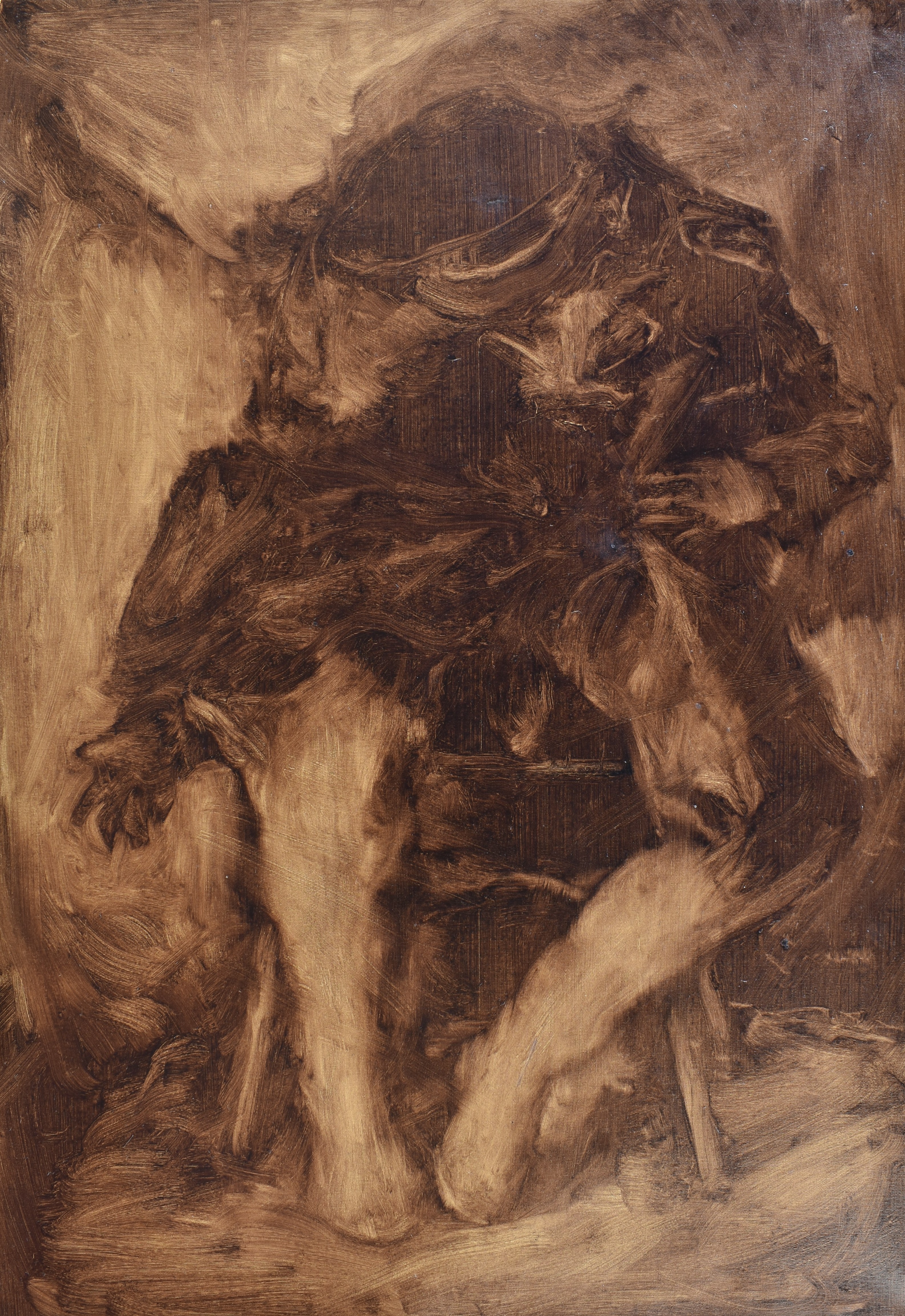 Voják, 2025, 99×70 cm