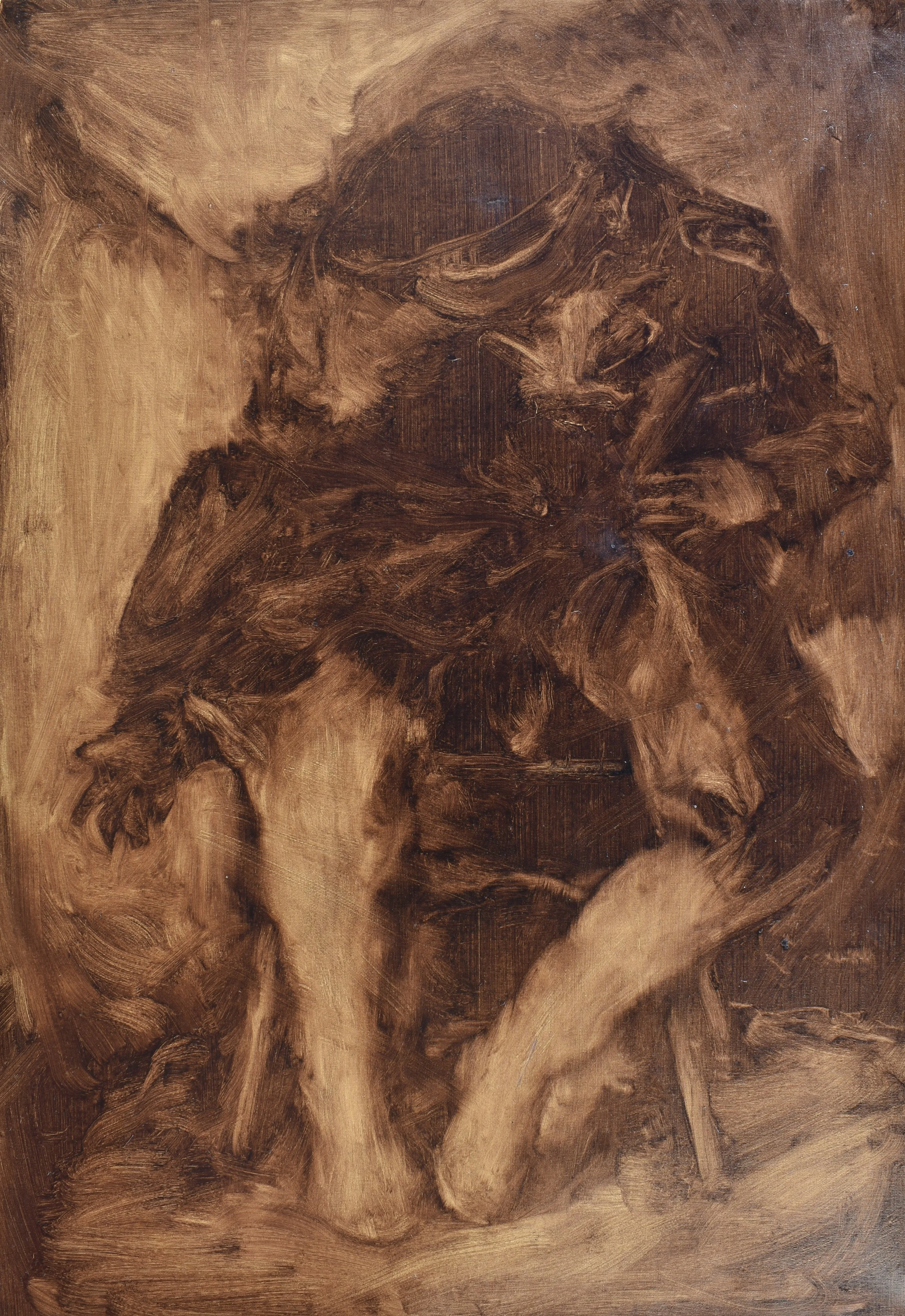 Voják, 2025, 99×70 cm