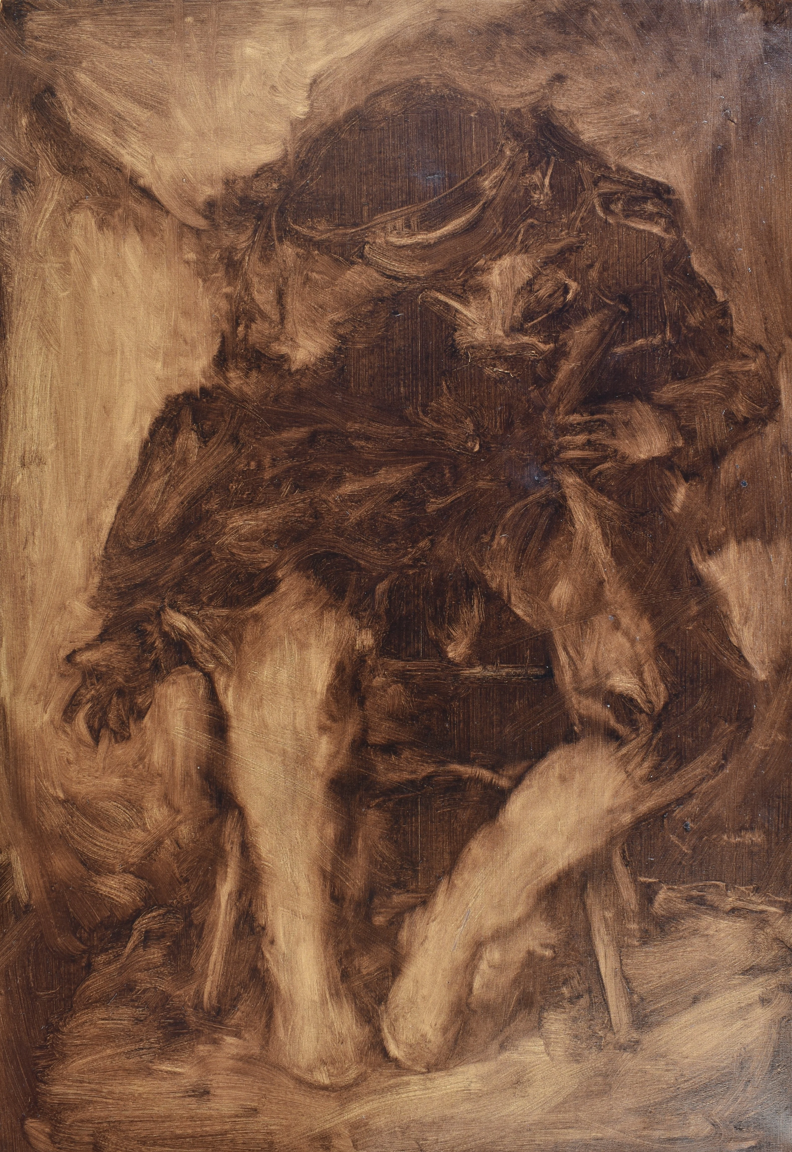 Voják, 2025, 99×70 cm