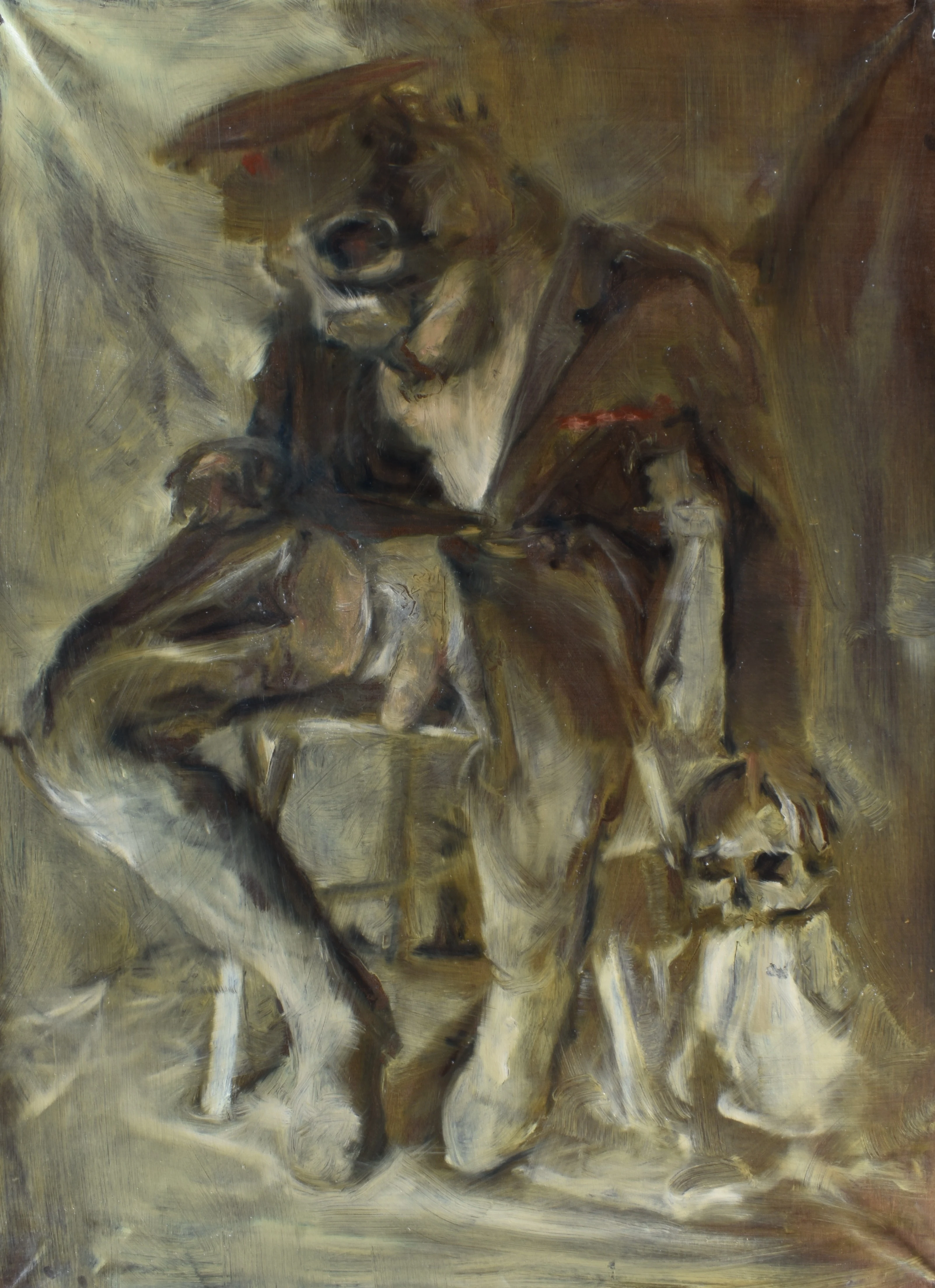 Voják IV, 2025, 85×120 cm